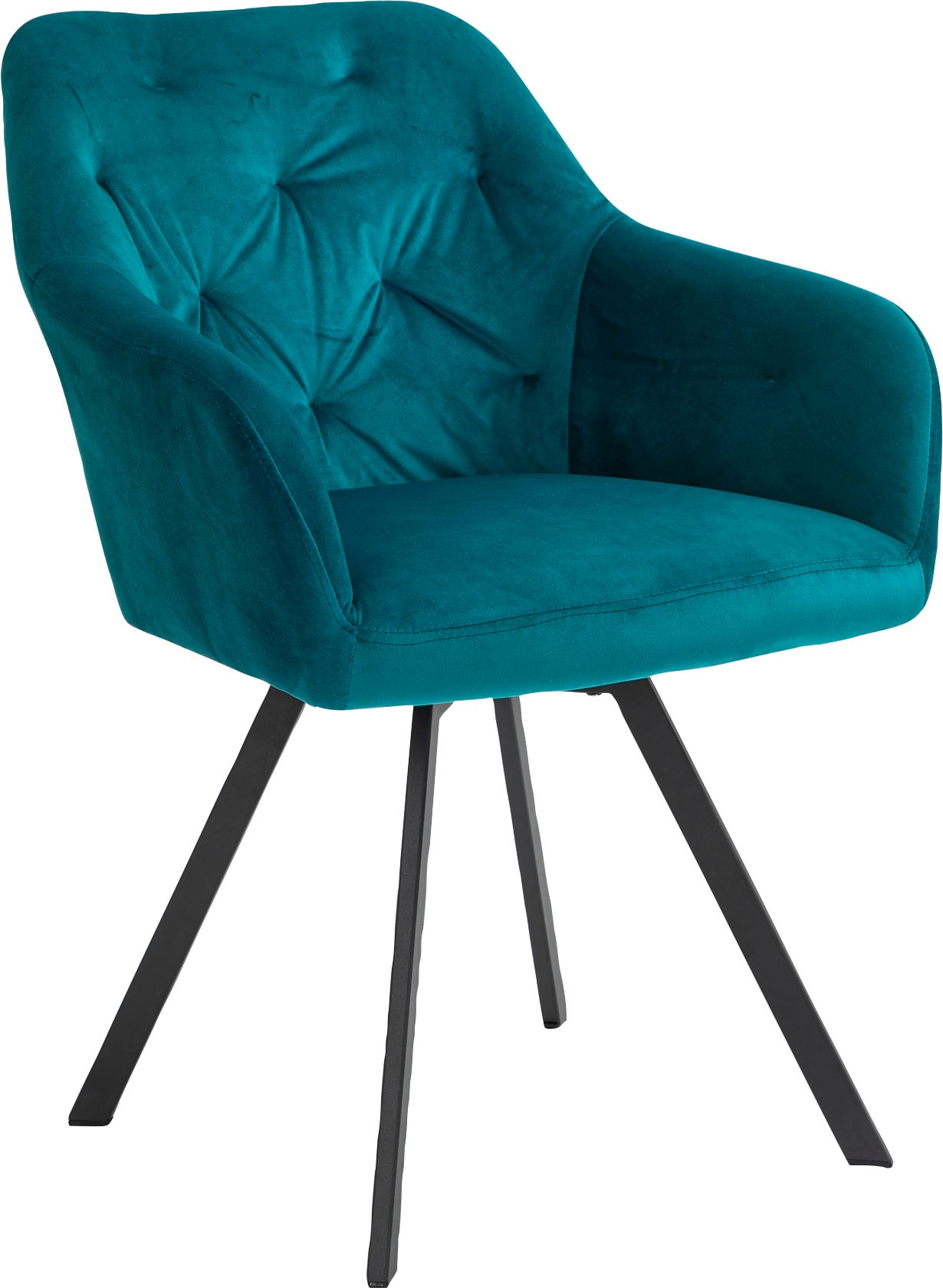 SalesFever Esszimmerstuhl "Toronto Stuhl - Stilvoller Armlehnstuhl mit Step günstig online kaufen