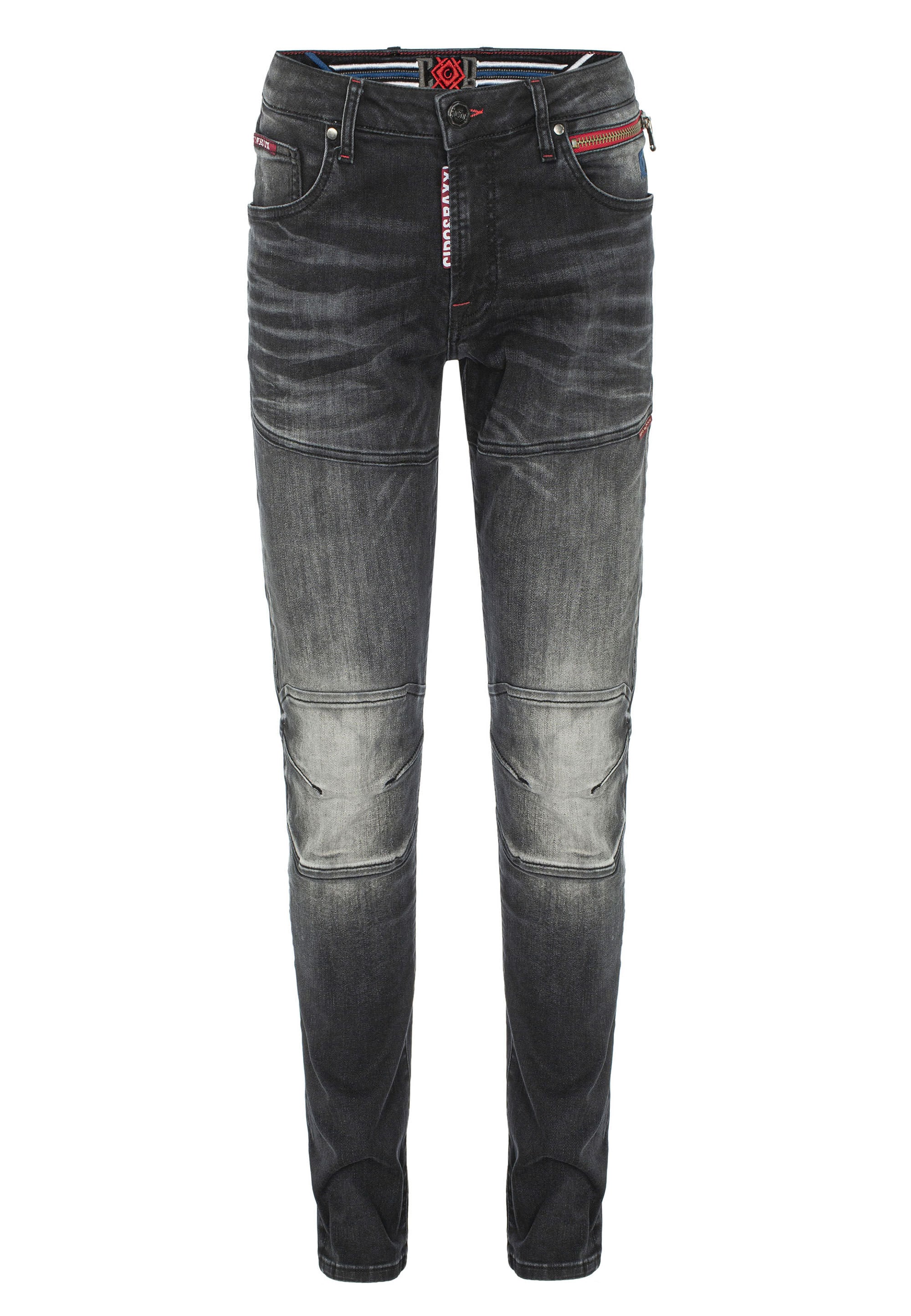 Cipo & Baxx Slim-fit-Jeans "Cipo & Baxx Jeans" im washed Look