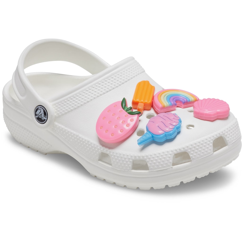 Crocs Schuhanstecker »Jibbitz™ Pastel Pool Party«, (Set, 5 tlg., Kein Spielzeug. Nicht für Kinder unter 3 Jahren geeignet), in Pastellfarben