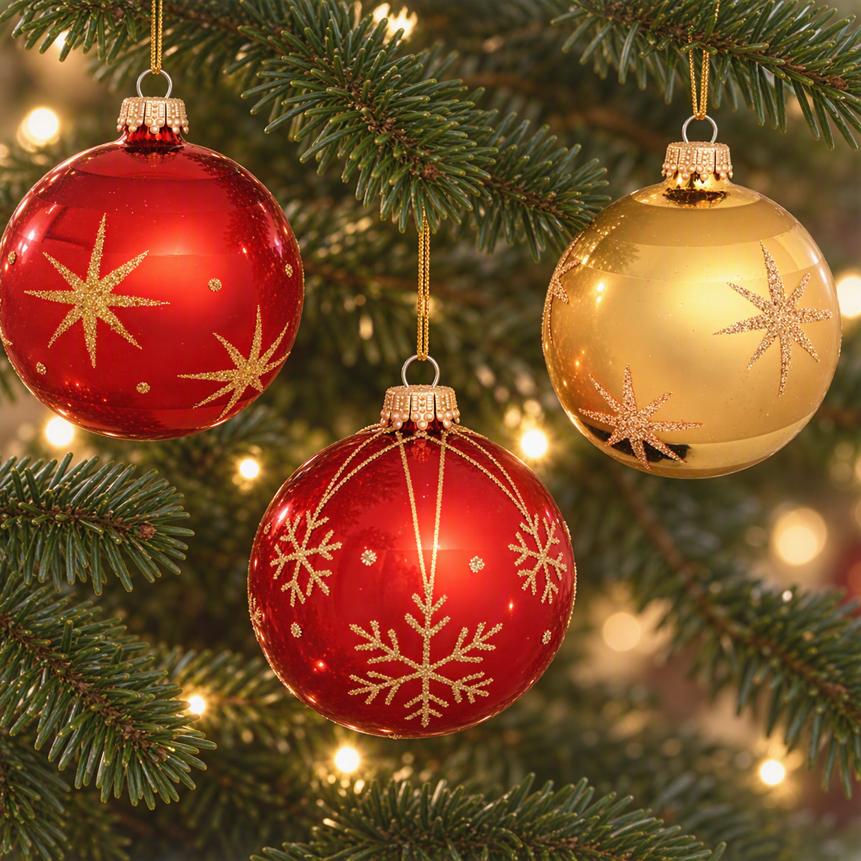 OTTO home Weihnachtsbaumkugel »Glaskugelsortiment«