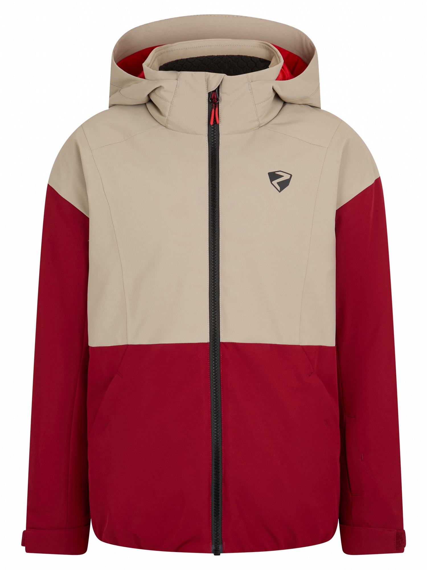 Ziener Skijacke "ABBE-Z AQUASHIELD JUNIOR" wasser- u. winddicht, atmungsaktiv, warm, reflektierende Elemente