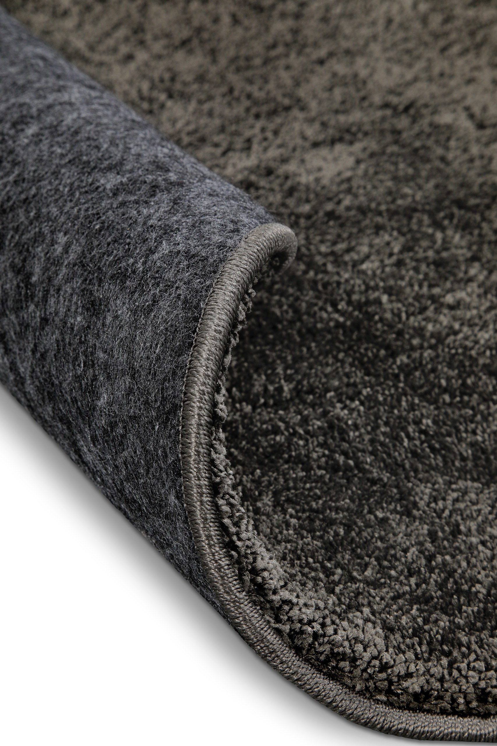 Wecon home Basics Hochflor-Teppich »Nova«, rund, 25 mm Höhe, Shaggy, gewebt, robust, Wohnzimmer, Schlafzimmer