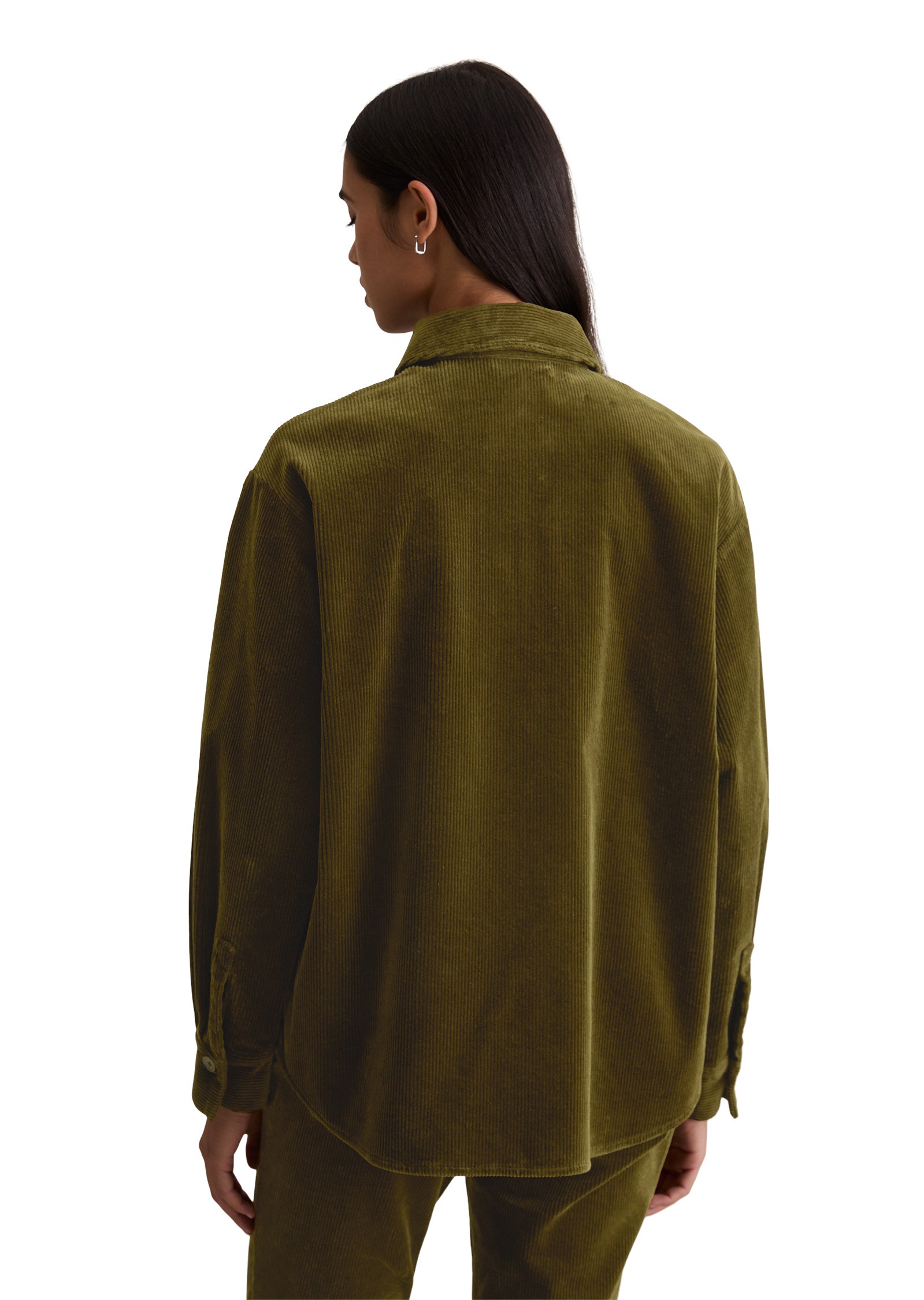 Thumbnail - Marc OPolo DENIM Langarmbluse "aus mittelschwerem Cord-Stretch"