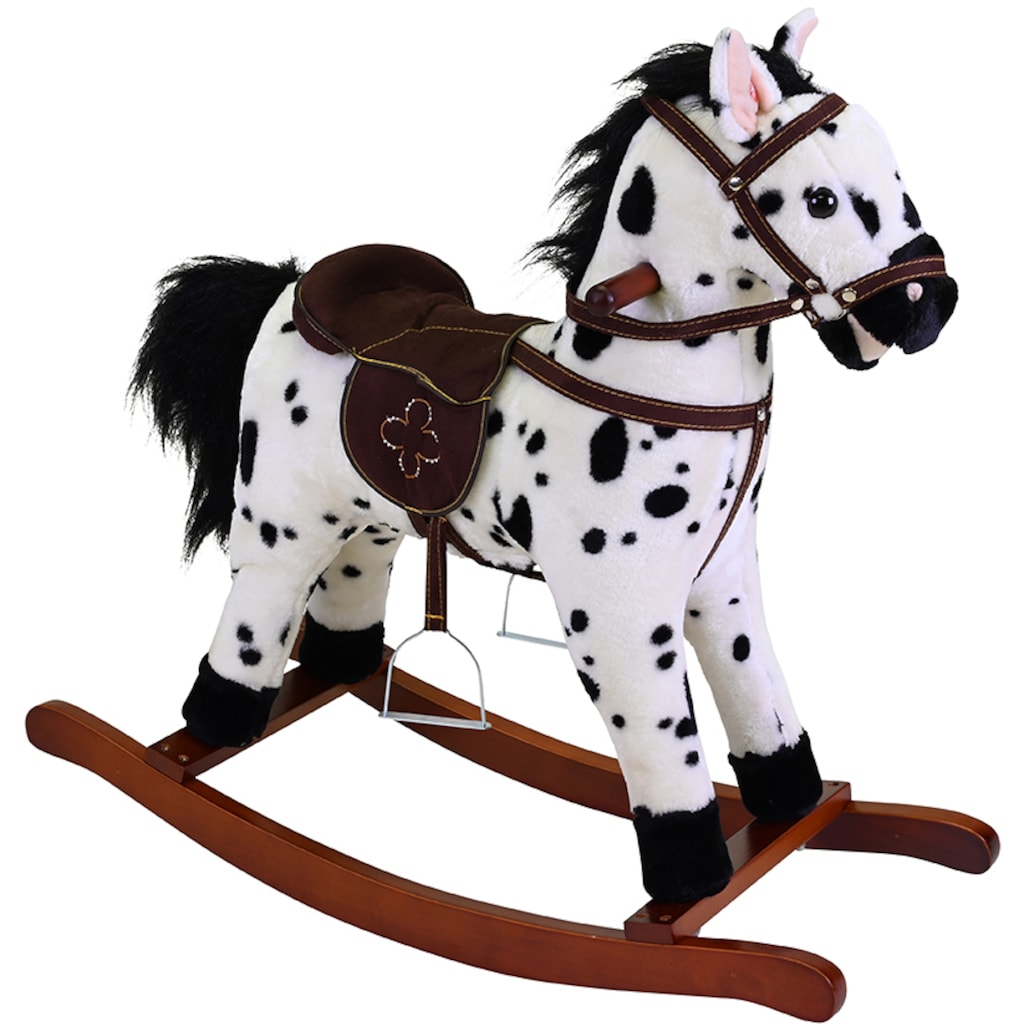 Knorrtoys® Schaukelpferd »Appaloosa«, mit Soundfunktion