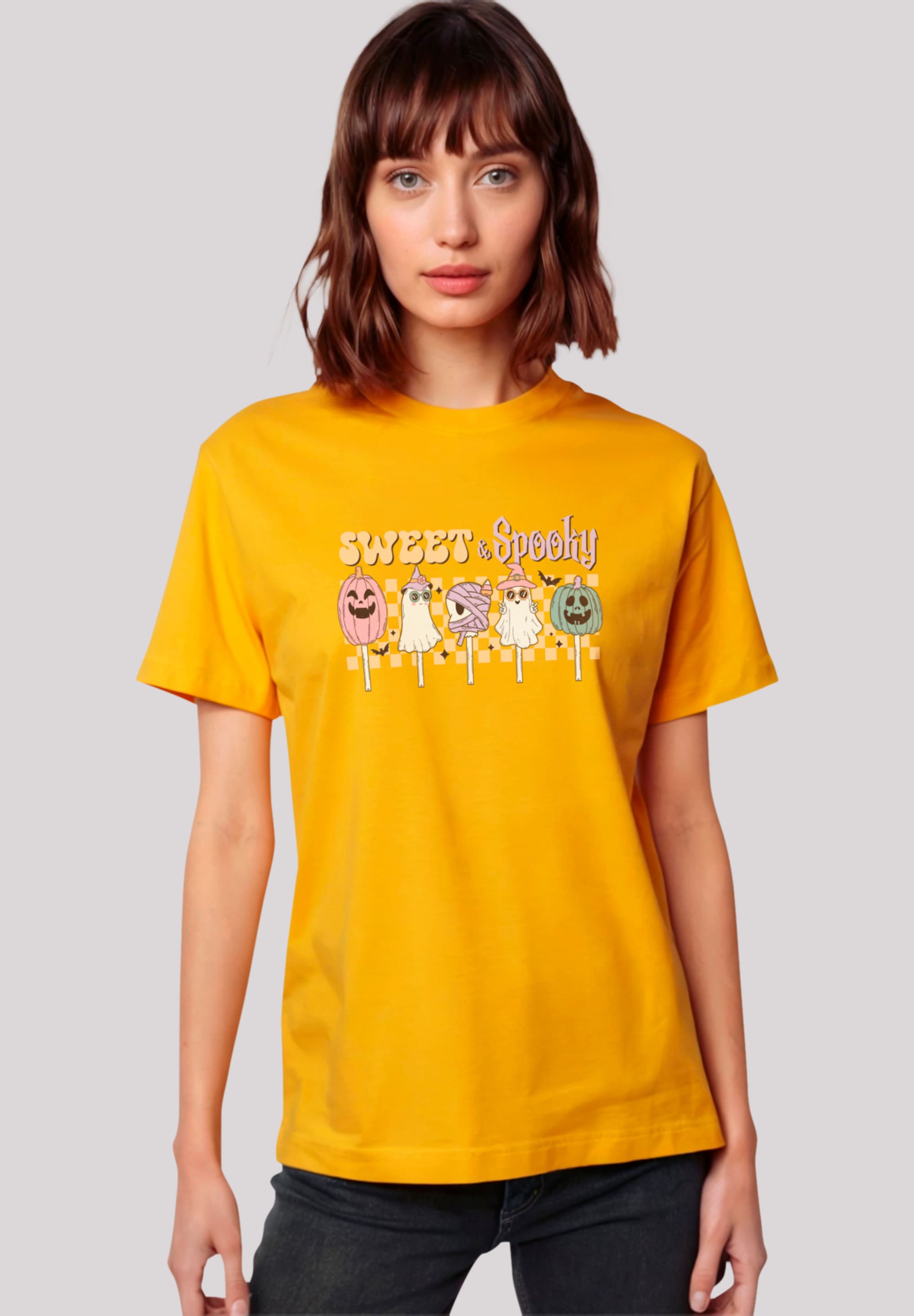 F4NT4STIC T-Shirt "Retro Halloween Sweet & Spooky", Premium Qualität, Hallo günstig online kaufen