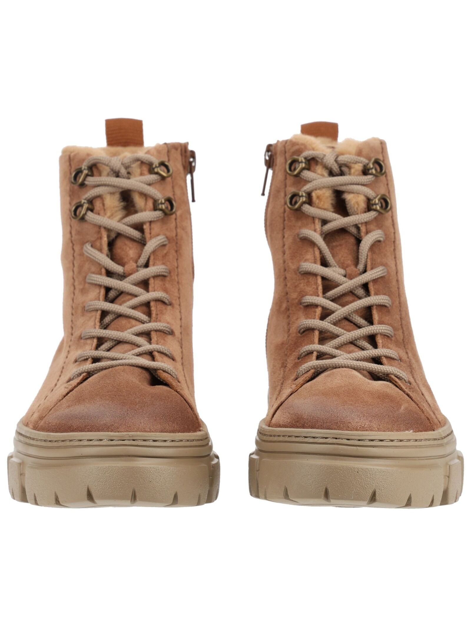 Paul Green Schnürstiefelette »Paul Green Stiefelette Veloursleder«