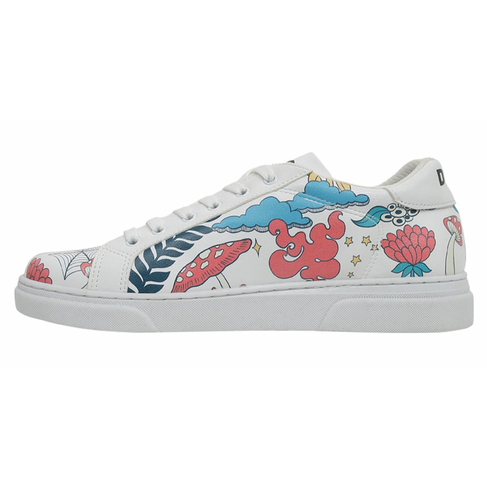 DOGO Kleiderschrank "Ace Low-Top Sneaker Open Your Mind Damen Sneaker" Handgefertigt
