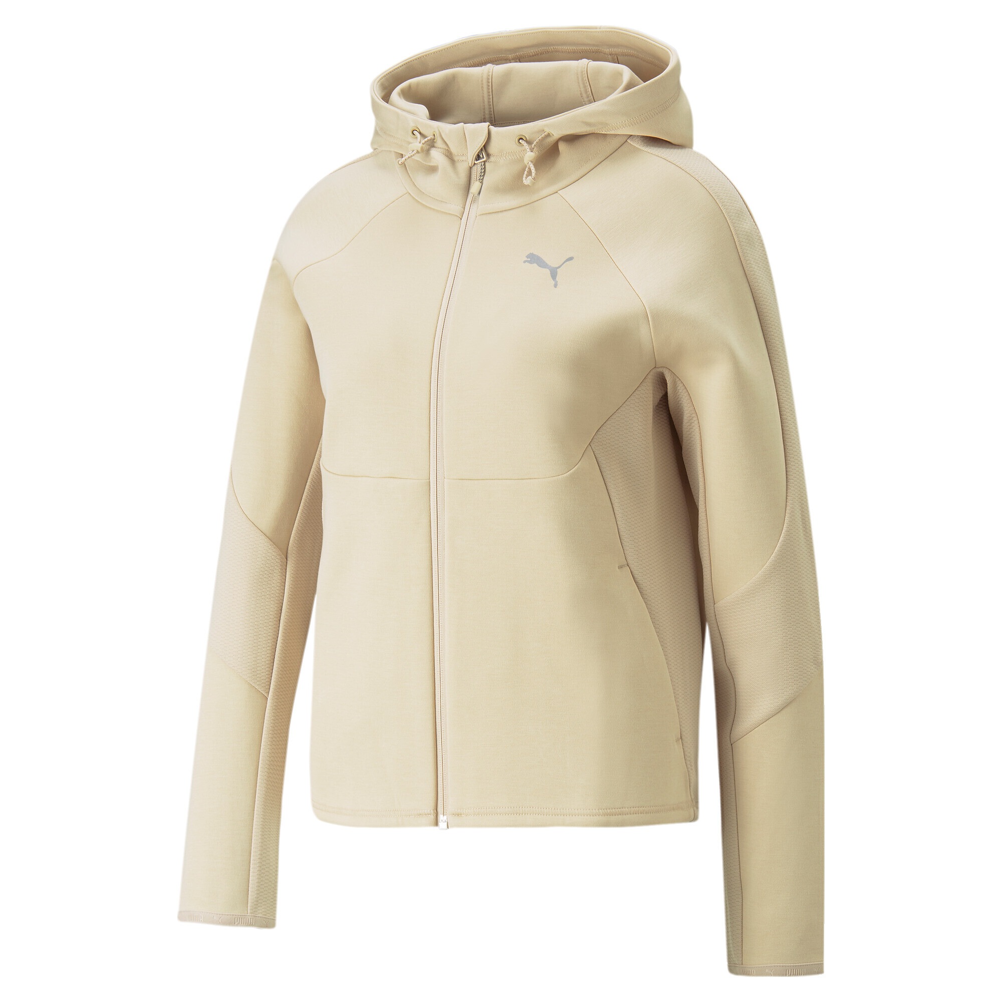 PUMA Sweatshirt »evoStripe Hoodie mit durchgehendem Reißverschluss Damen«