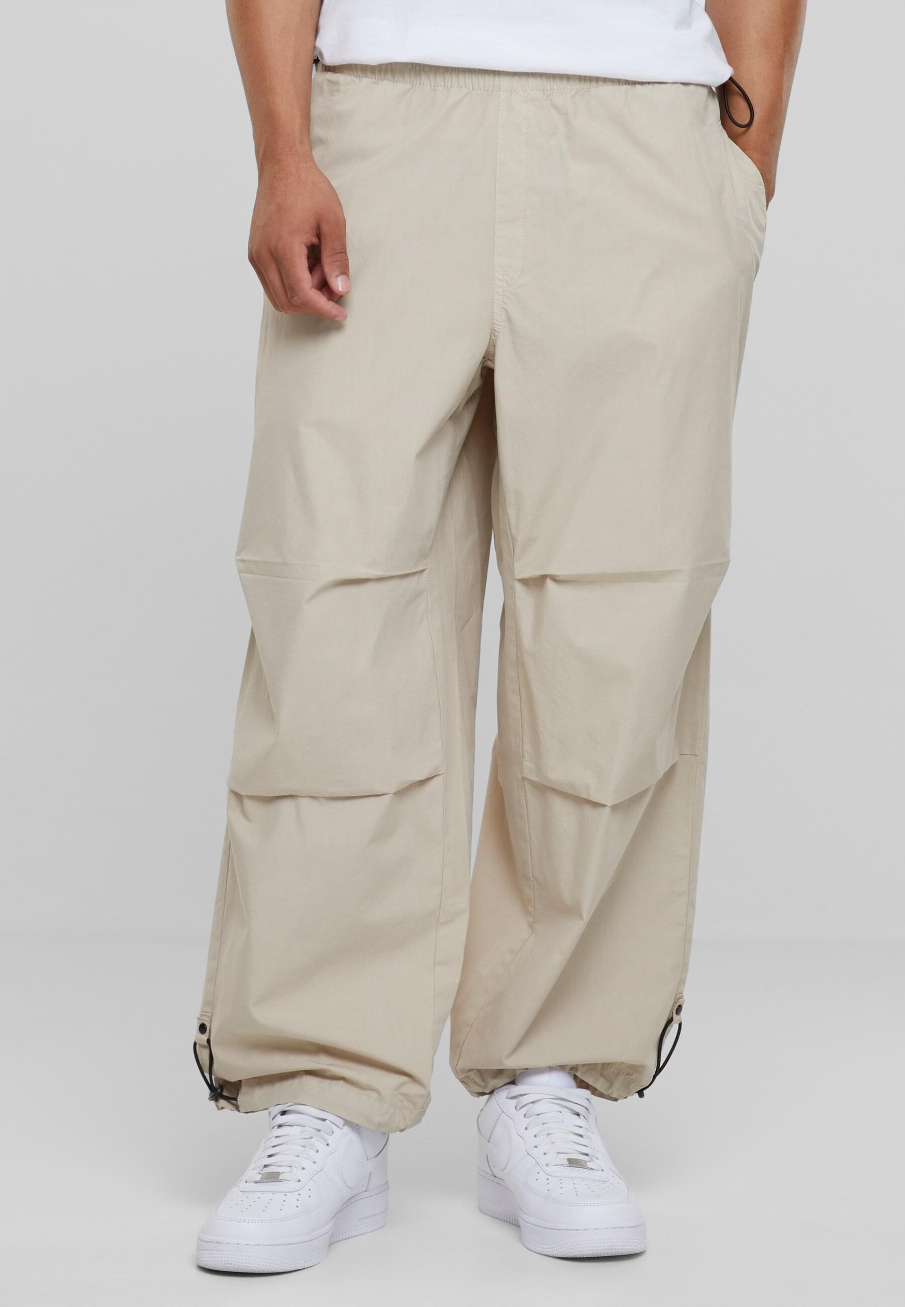 URBAN CLASSICS Stoffhose »Urban Classics Herren Popline Parachute Pants«, (1 tlg.)