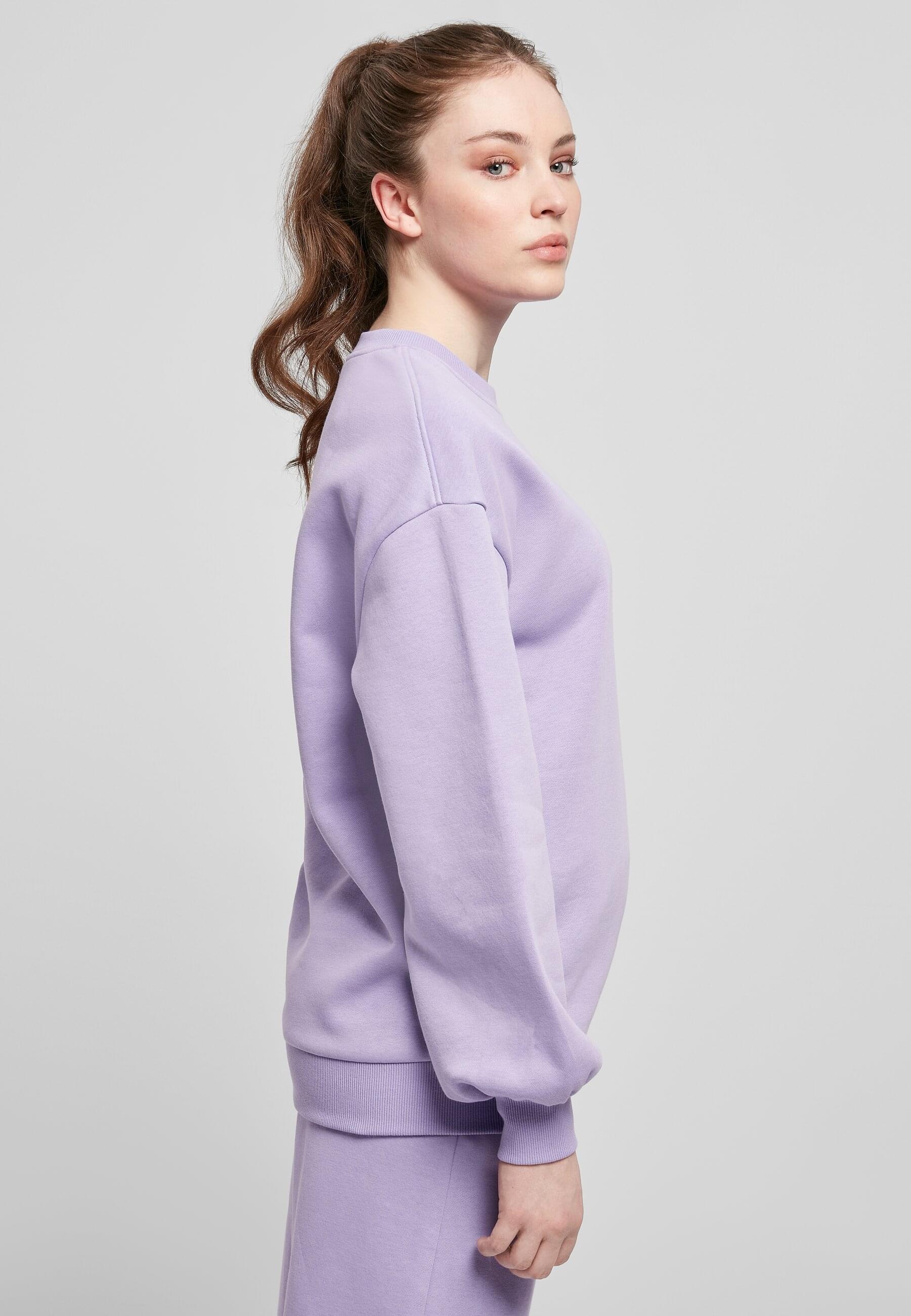 URBAN CLASSICS Sweatshirt »Urban Classics Damen Ladies Organic Oversized Crew«, (1 tlg.)