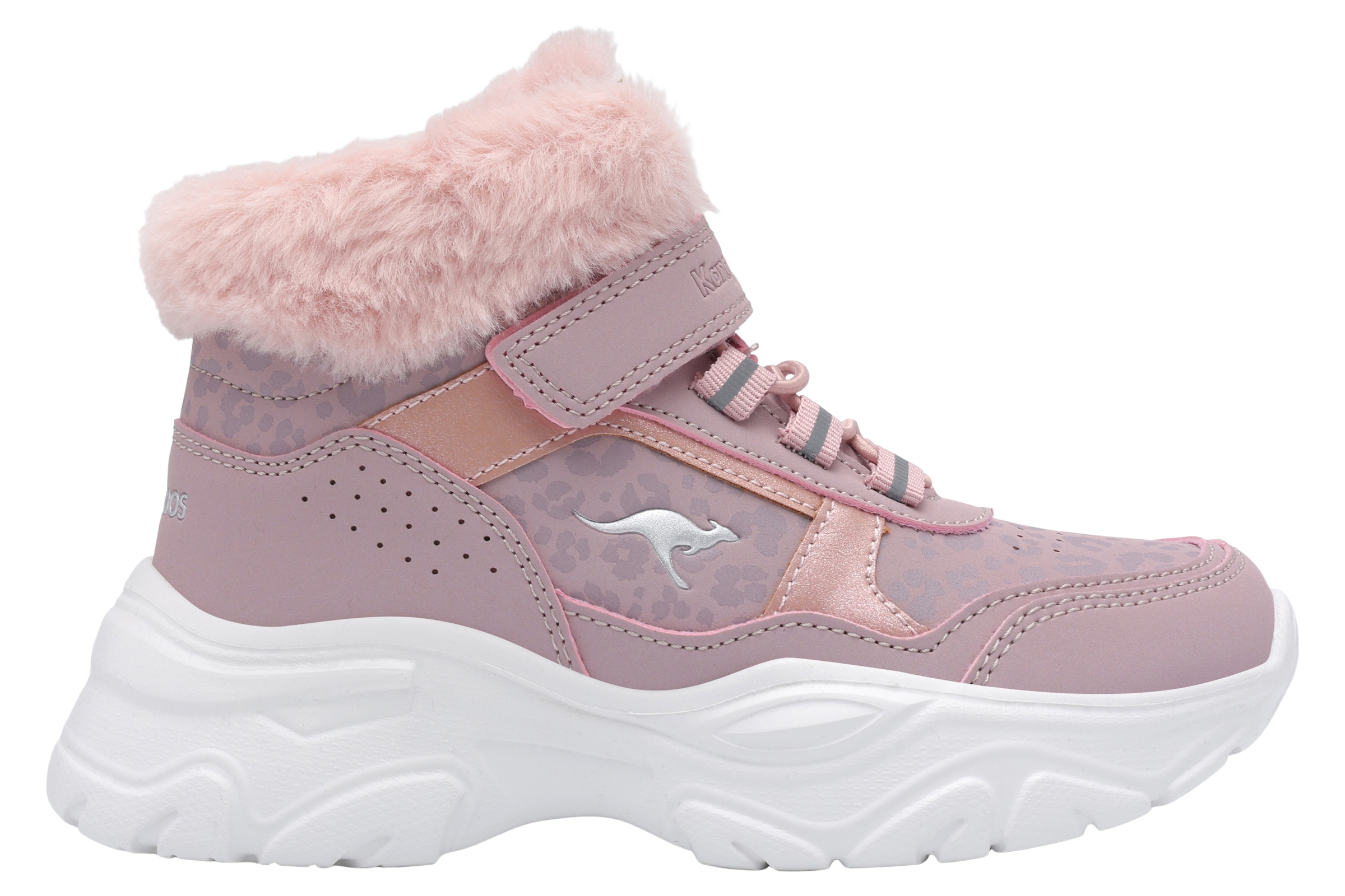 KangaROOS Sneaker »K-GU Ceppa Mid EV«  Warmfutter,Winterschuhe, Schnürboots, Sneakerboots