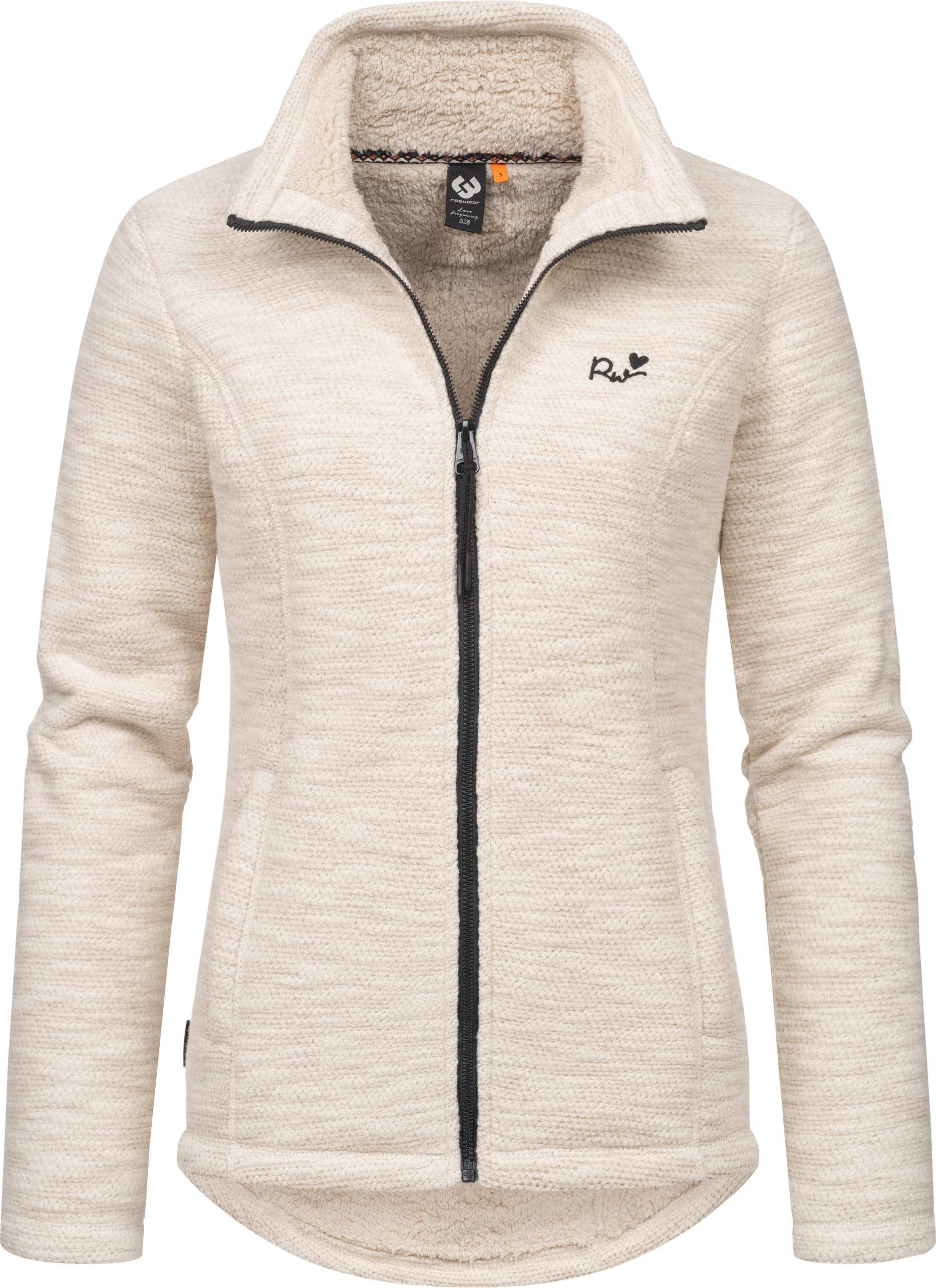 Ragwear Strickjacke »Liram Melange«, Kuschelige Übergangsjacke in Strick-Optik
