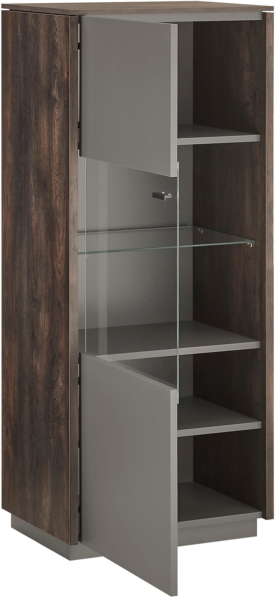 INOSIGN Vitrine »LARGO«, Soft-Close-Funktion, Höhe ca. 130 cm