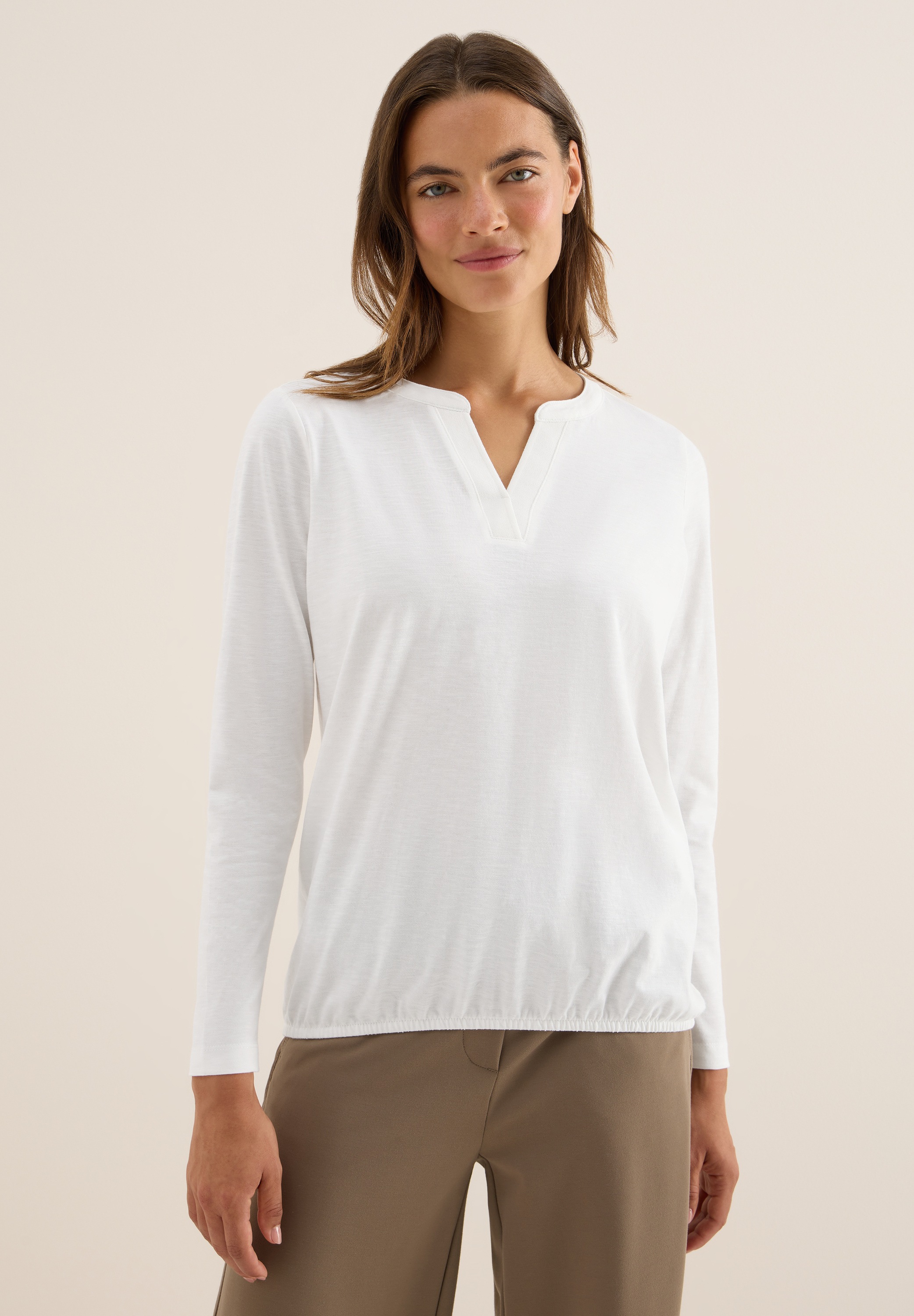 Cecil Langarmshirt, aus reiner Baumwolle günstig online kaufen