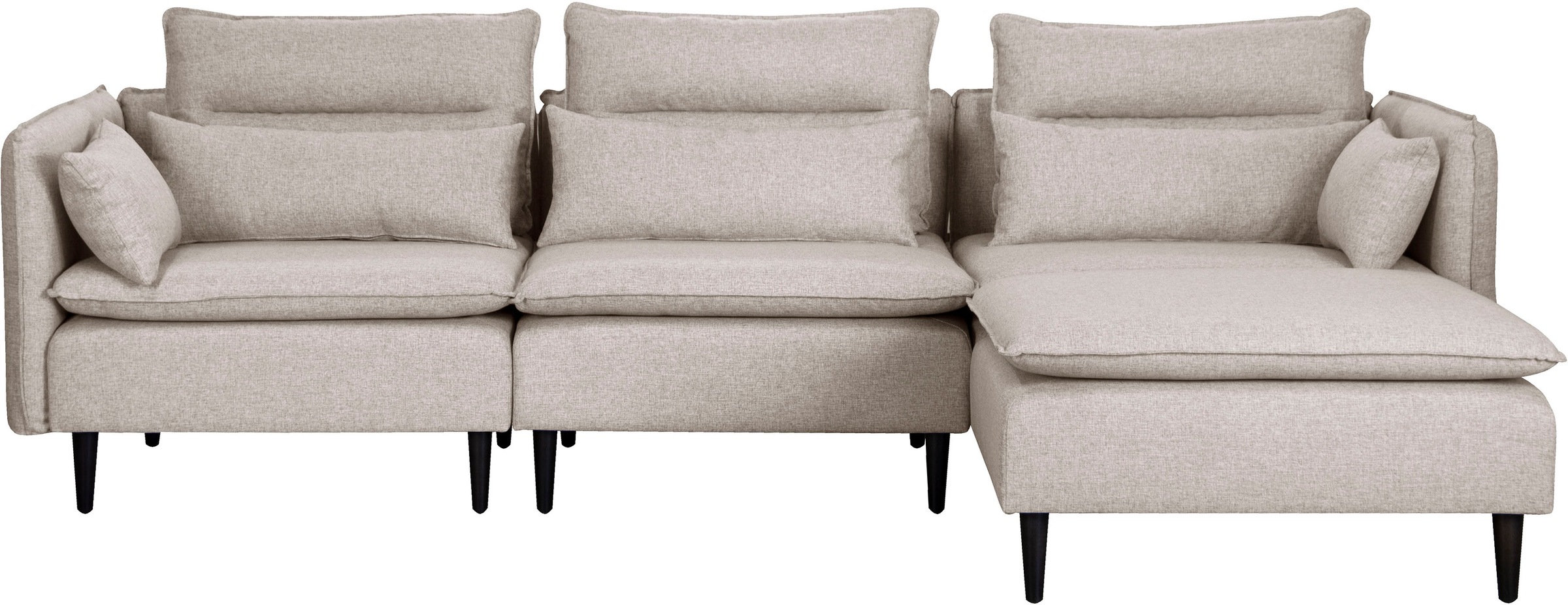 andas Ecksofa »ALVIK L-Form«, zusammengesetzt aus Modulen, erweiterbar mit Modulen der Serie
