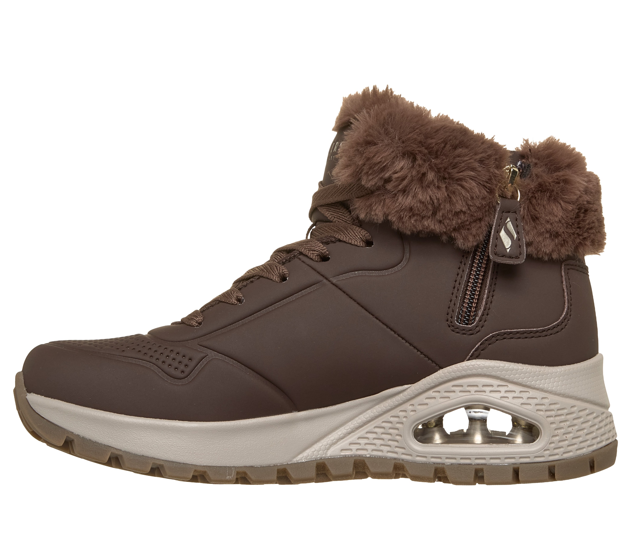 Skechers Winterboots »UNO RUGGED-«  Winterstiefelette, High-Top-Sneaker mit SkechAir Luftkissensohle