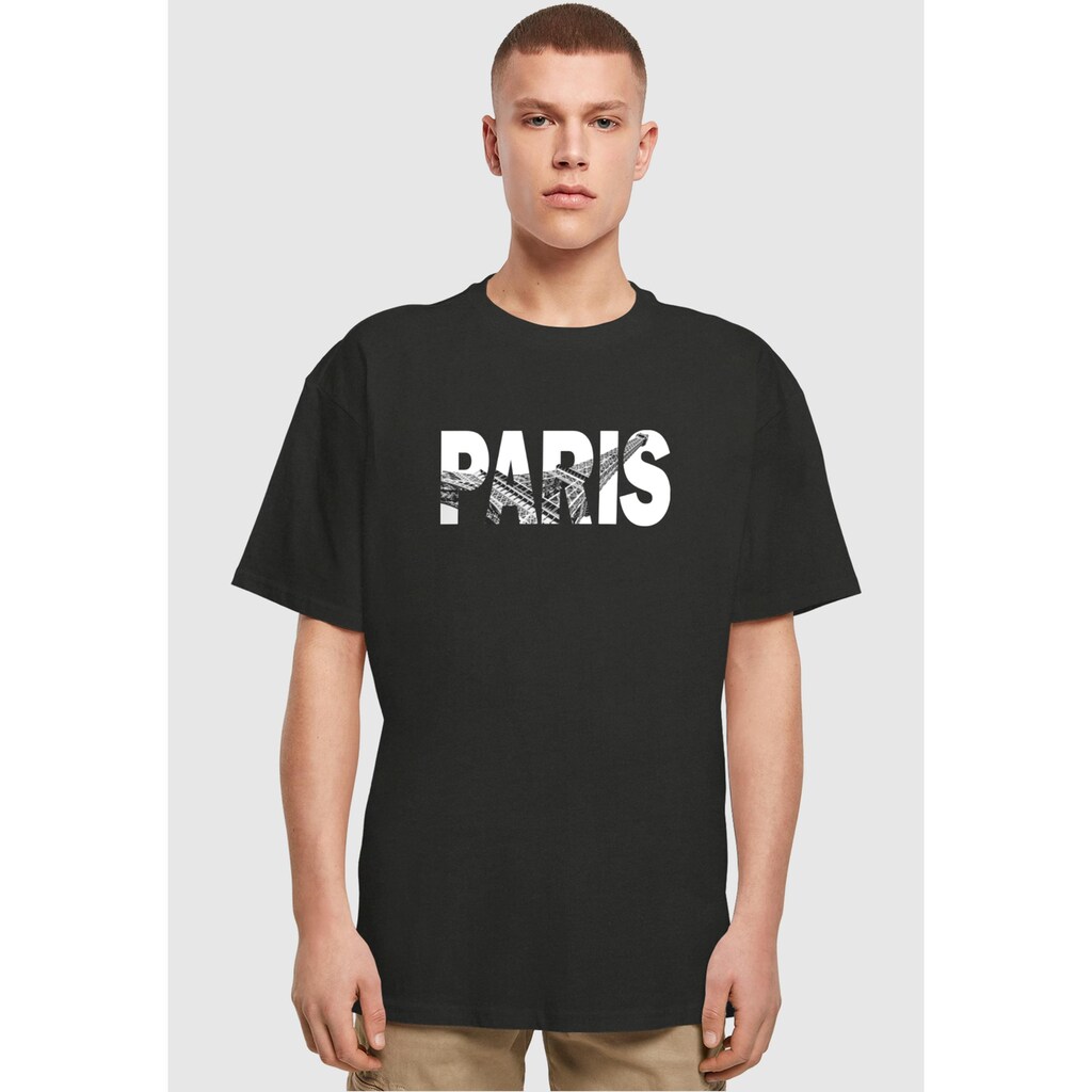 Merchcode T-Shirt »Merchcode Herren Paris Eiffel Tower Heavy Oversize Tee«, (1 tlg.)