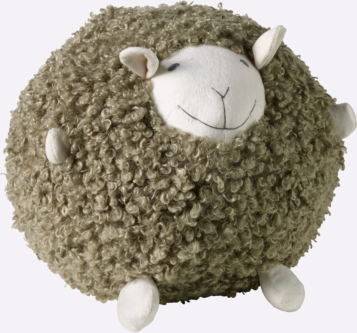 Kopfkissen, beige (taupe), B:30cm L:30cm, 100% Polyester, Kopfkissen
