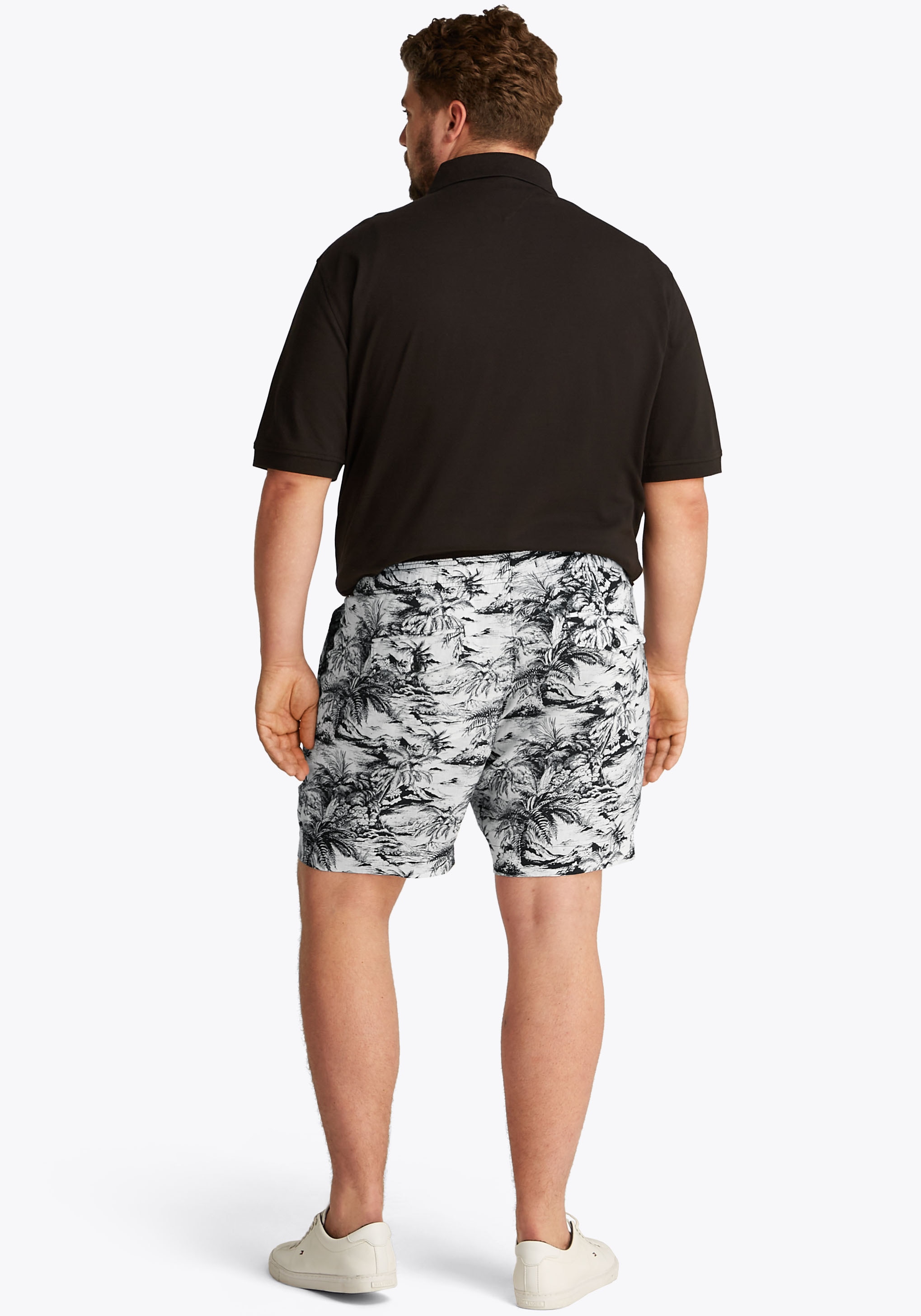 Tommy Hilfiger Big & Tall Chinoshorts »BT-BROOKLYN 7 INCH PRT SHORT-B«, Große Größen, mit Allover-Druck