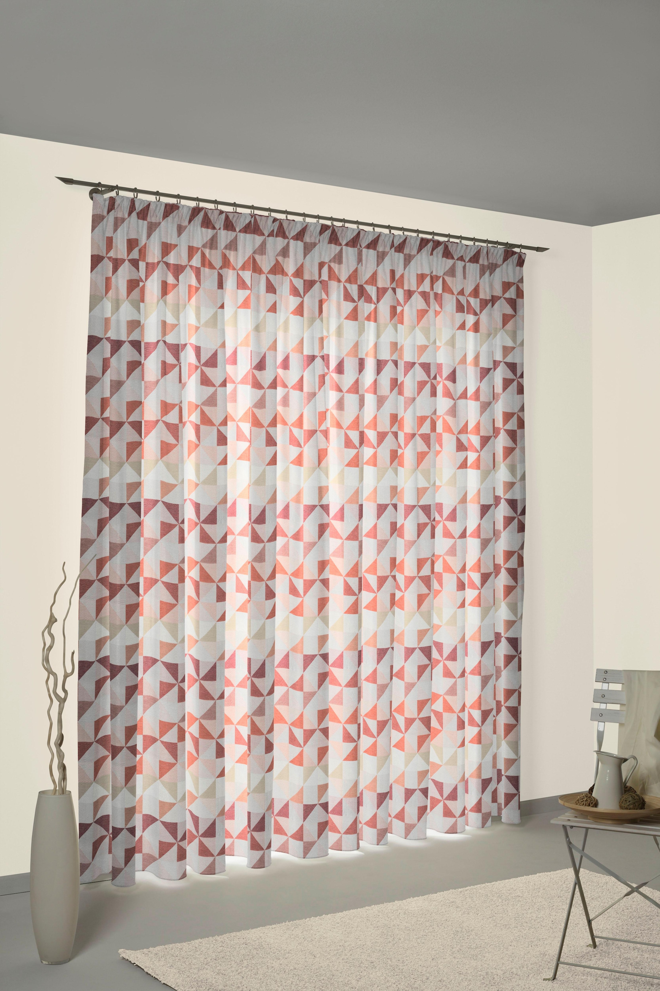 Wirth Vorhang "Berlare" Kräuselband 1 Stk. tlg. günstig online kaufen