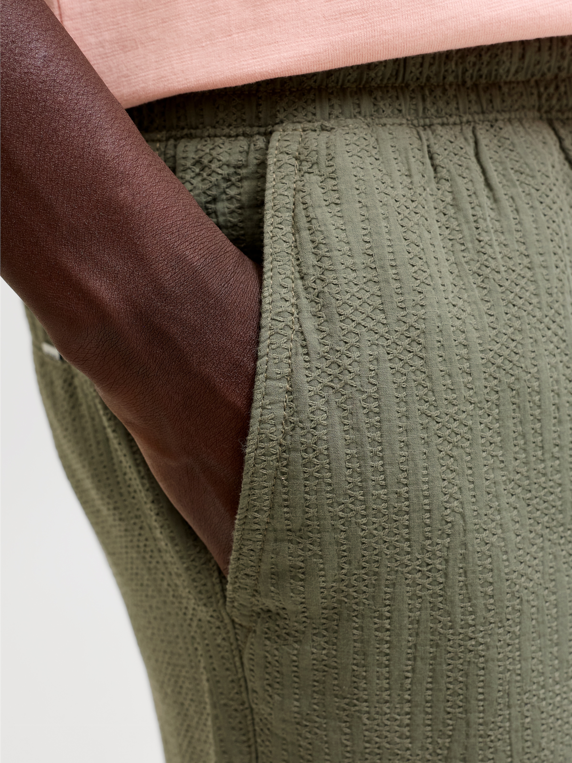 Jack & Jones Shorts »JPSTJAIDEN WAVY JOGGER SHORTS REG SN«  Baumwolle, locker geschnitten