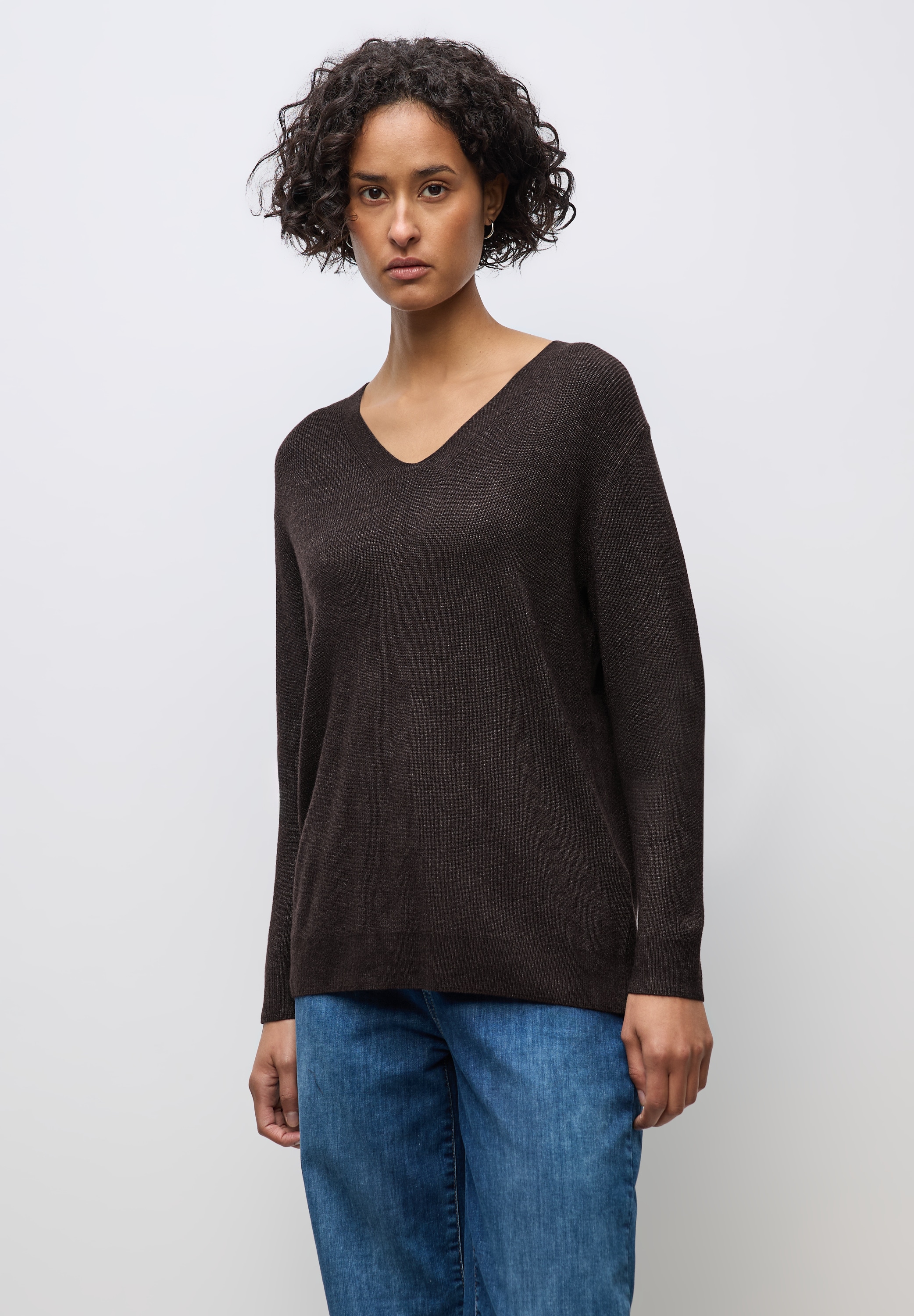 STREET ONE Strickpullover, aus softem Materialmix günstig online kaufen