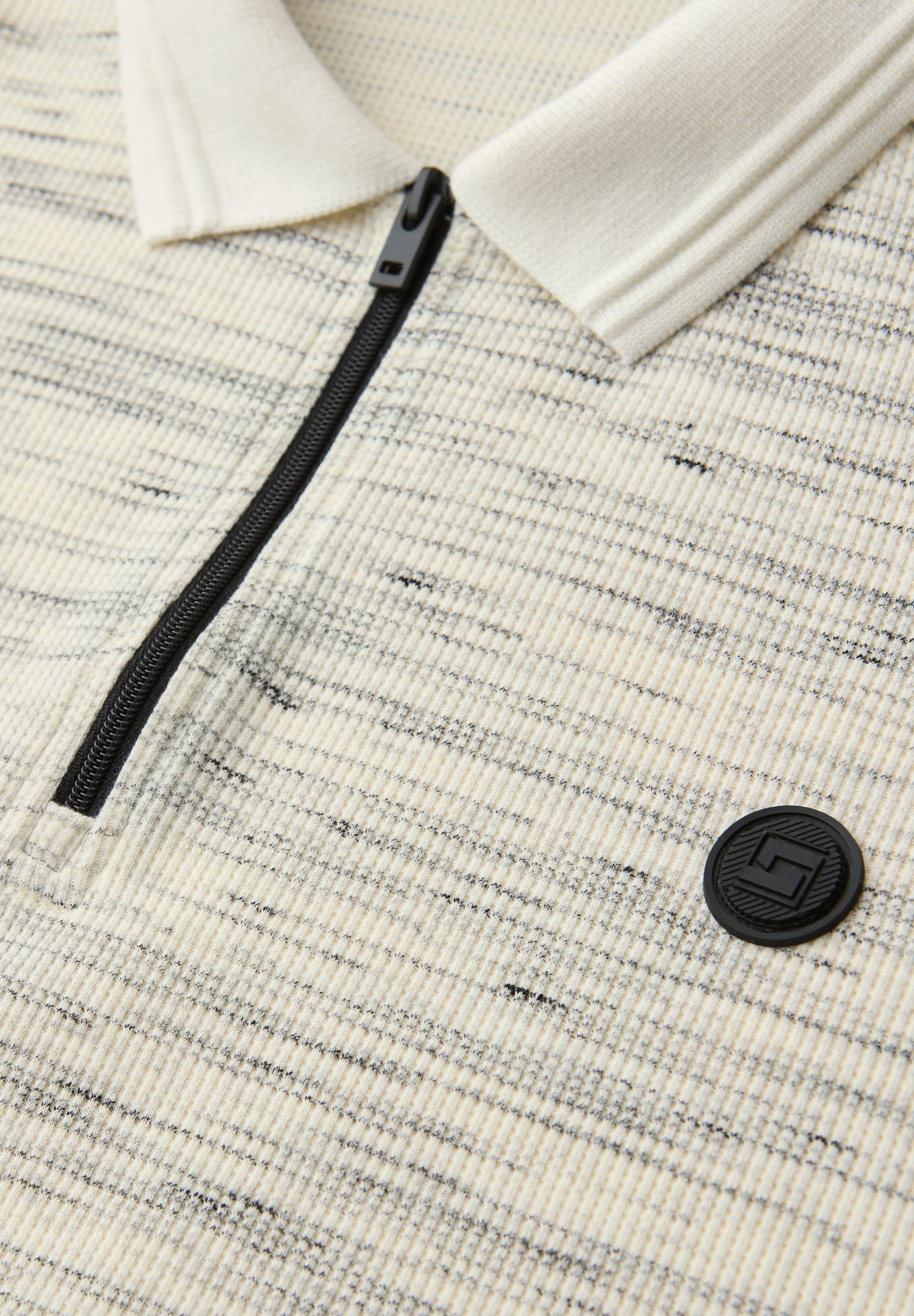 STREET ONE MEN Poloshirt im soften Baumwoll-Mix