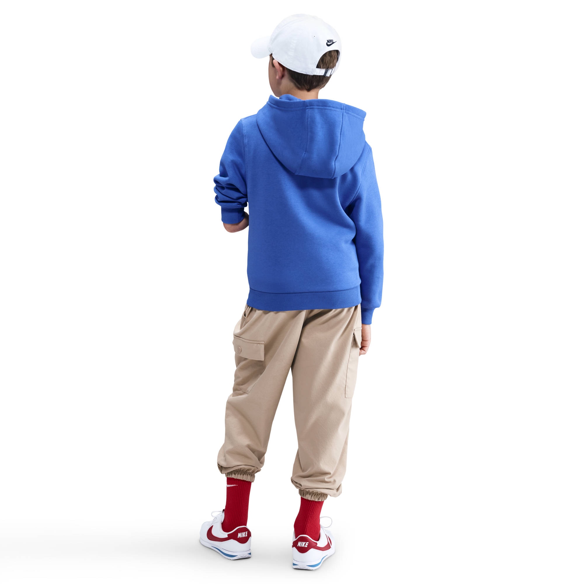 Nike Sportswear Kapuzensweatjacke »K NSW CLUB FLC HD FZ LS LBR«