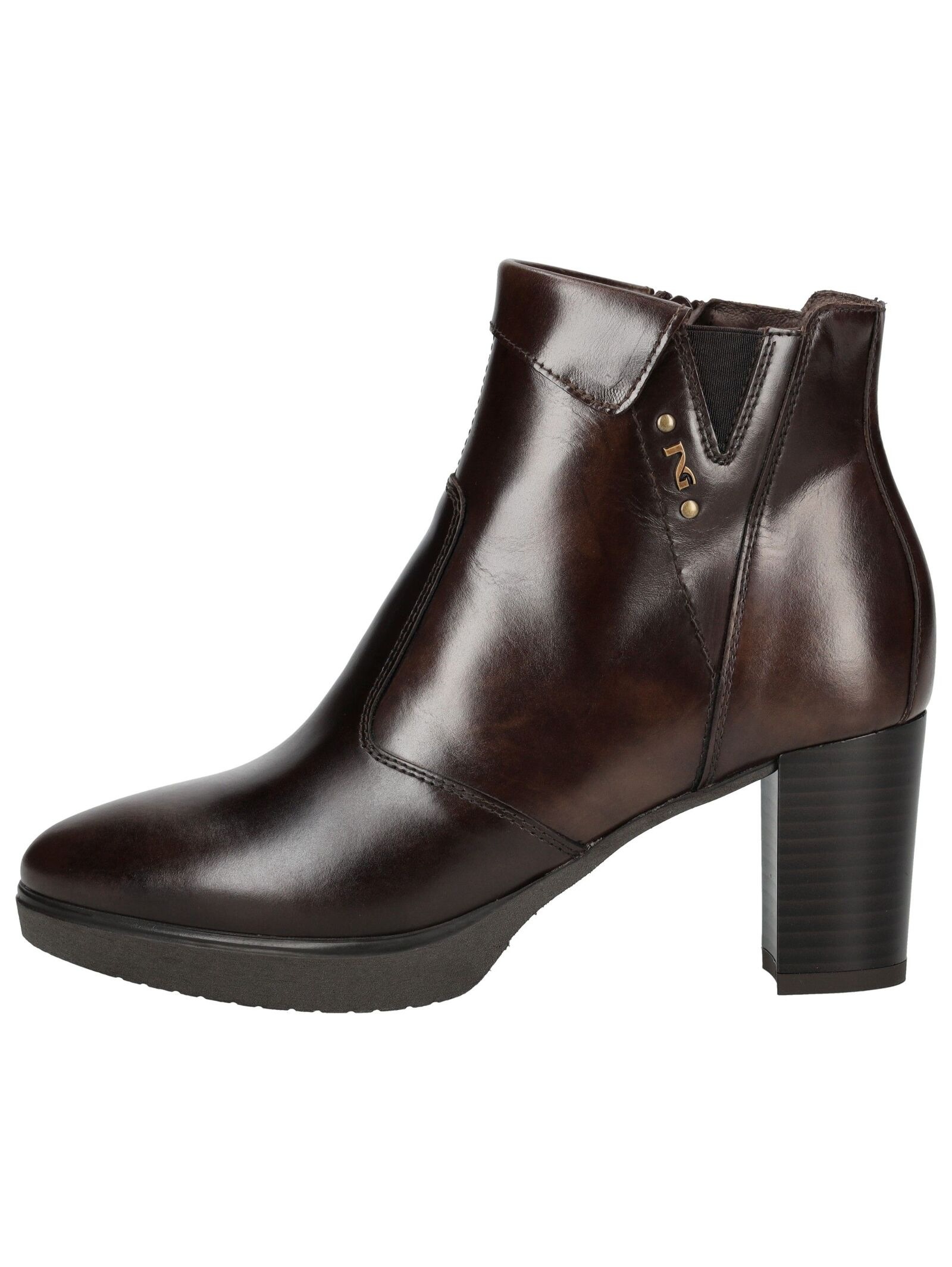 Nero Giardini High-Heel-Stiefelette »Nero Giardini Stiefelette Leder«