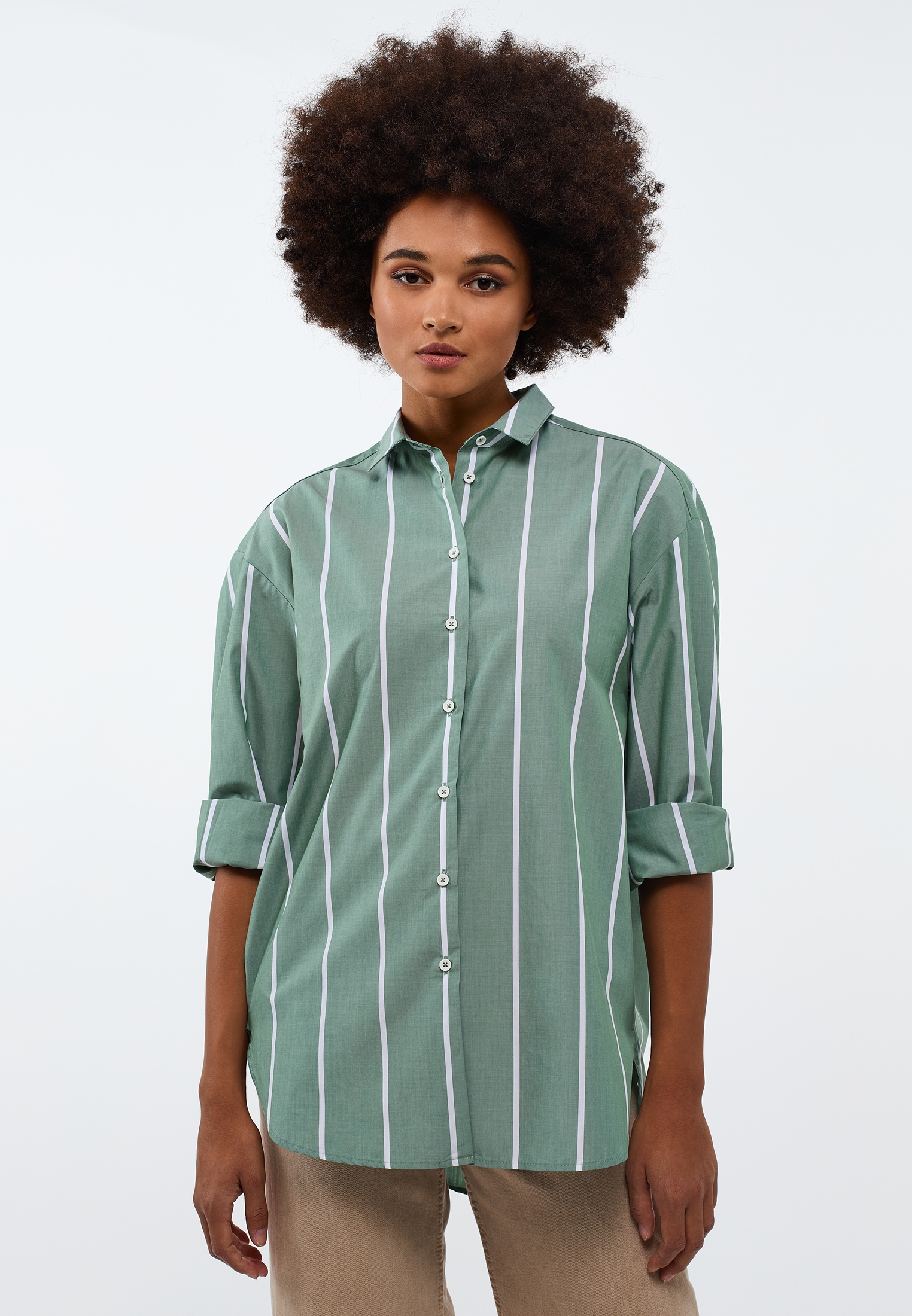 Eterna Hemdbluse "OVERSIZE FIT" günstig online kaufen