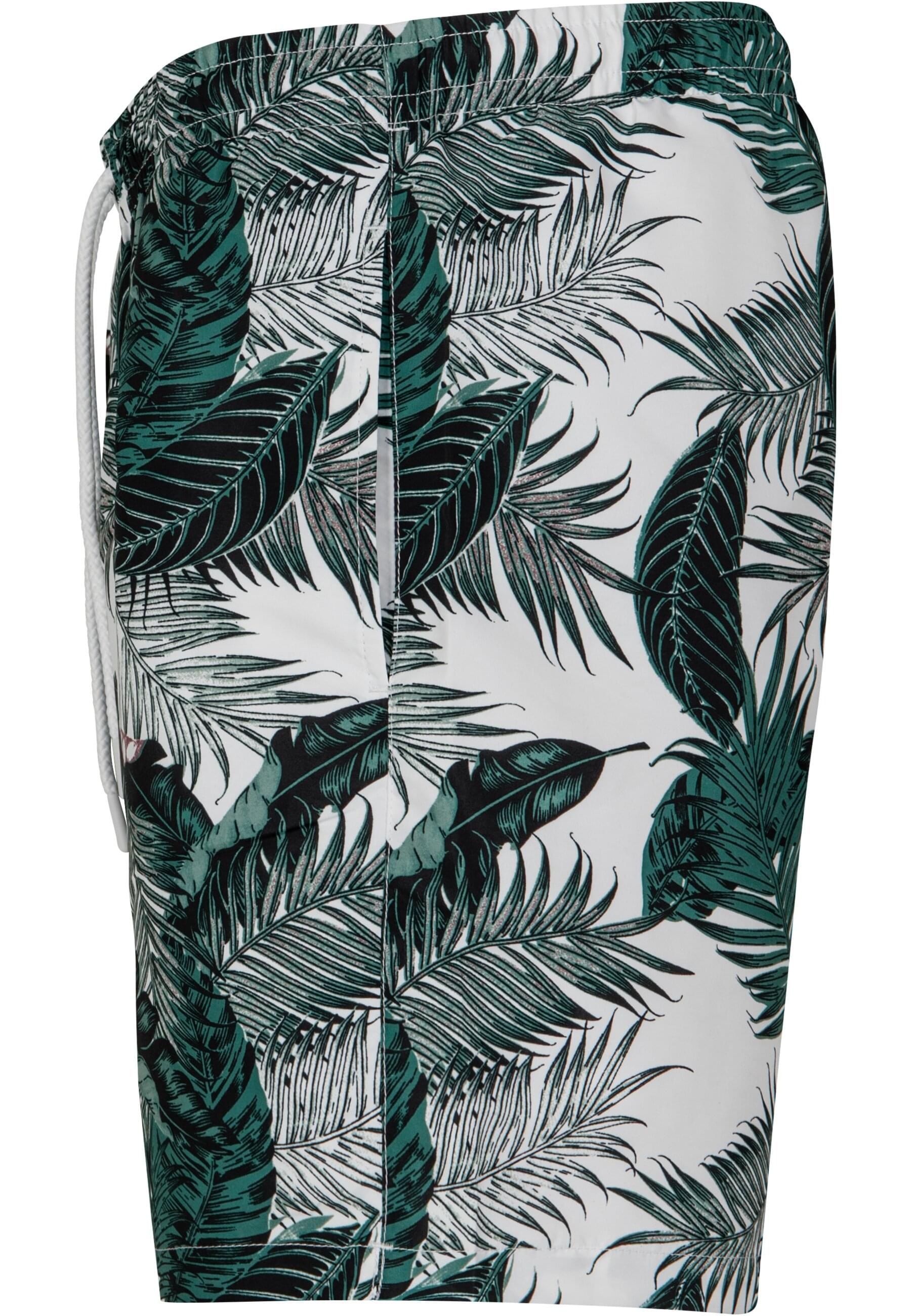 URBAN CLASSICS Badeshorts »Urban Classics Herren Pattern Swim Shorts«
