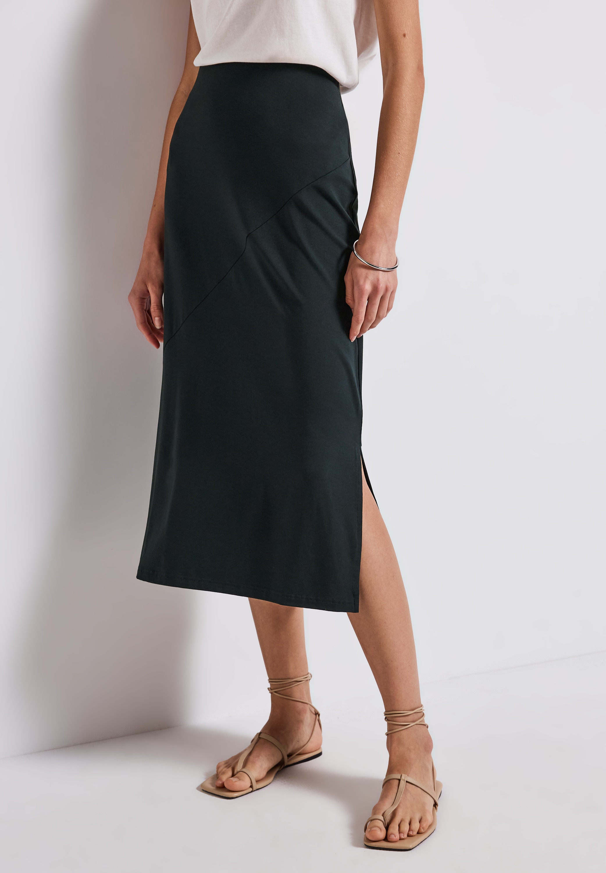 STREET ONE Maxirock Middle Waist