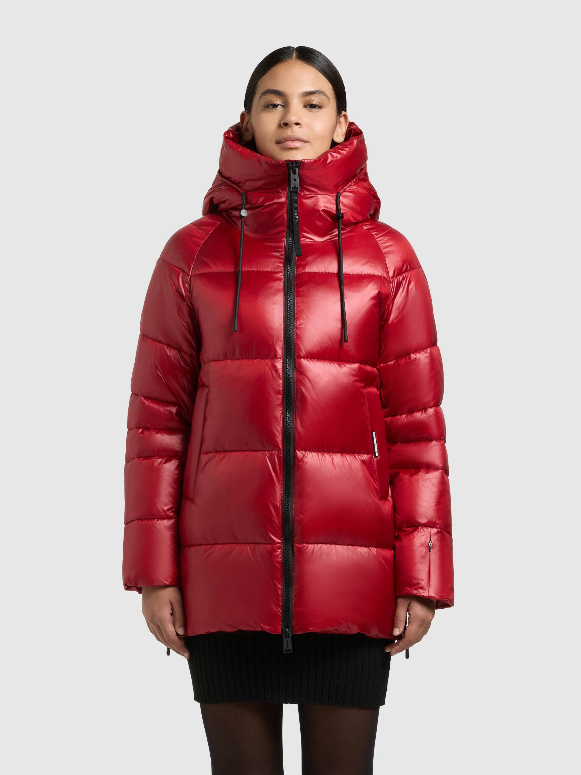 khujo Steppjacke »CARA« mit Kapuze