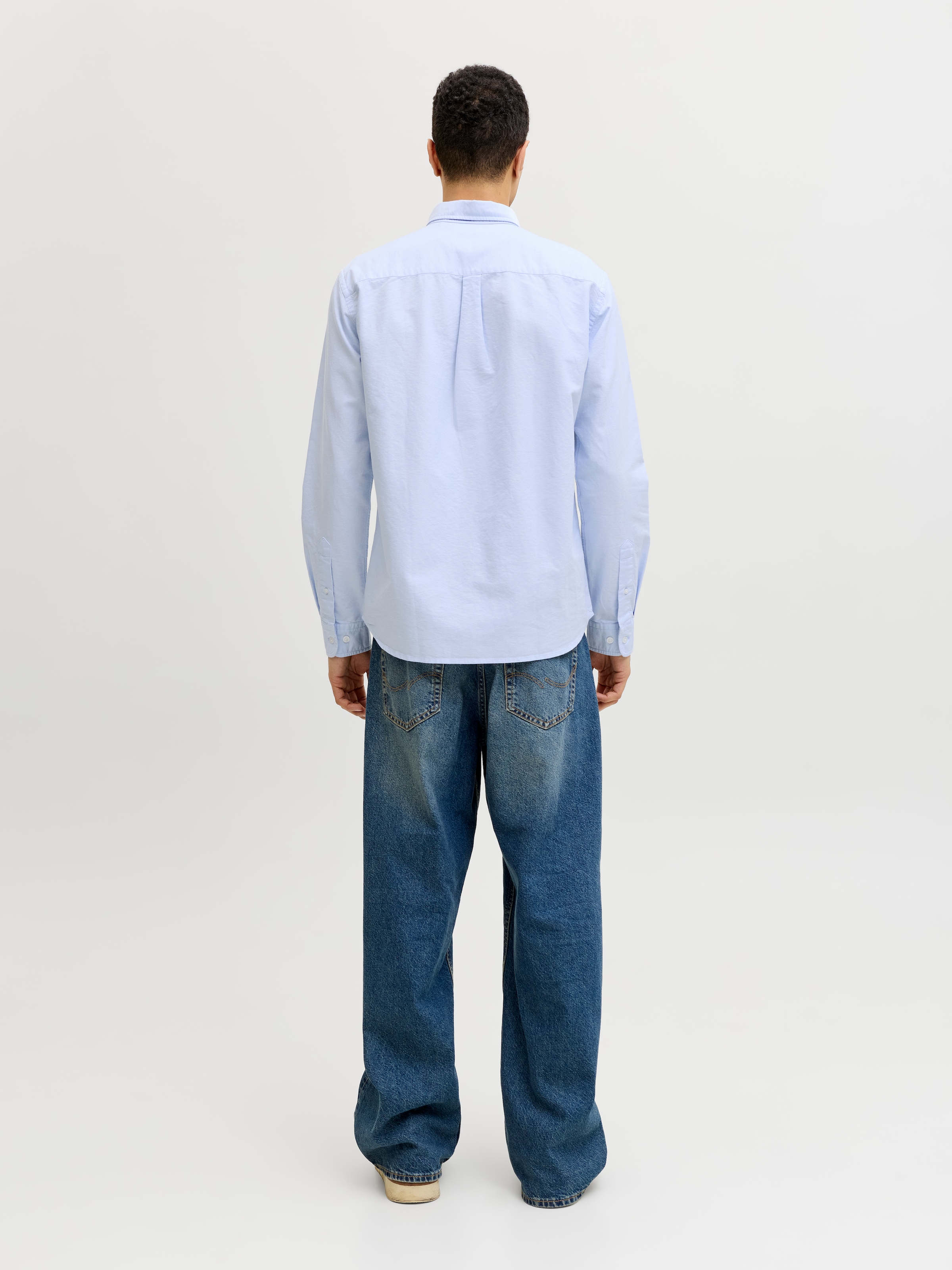 Jack & Jones Langarmhemd »JPRBLUHARVEY OXFORD L/S SHIRT SN« Baumwolle, regular fit