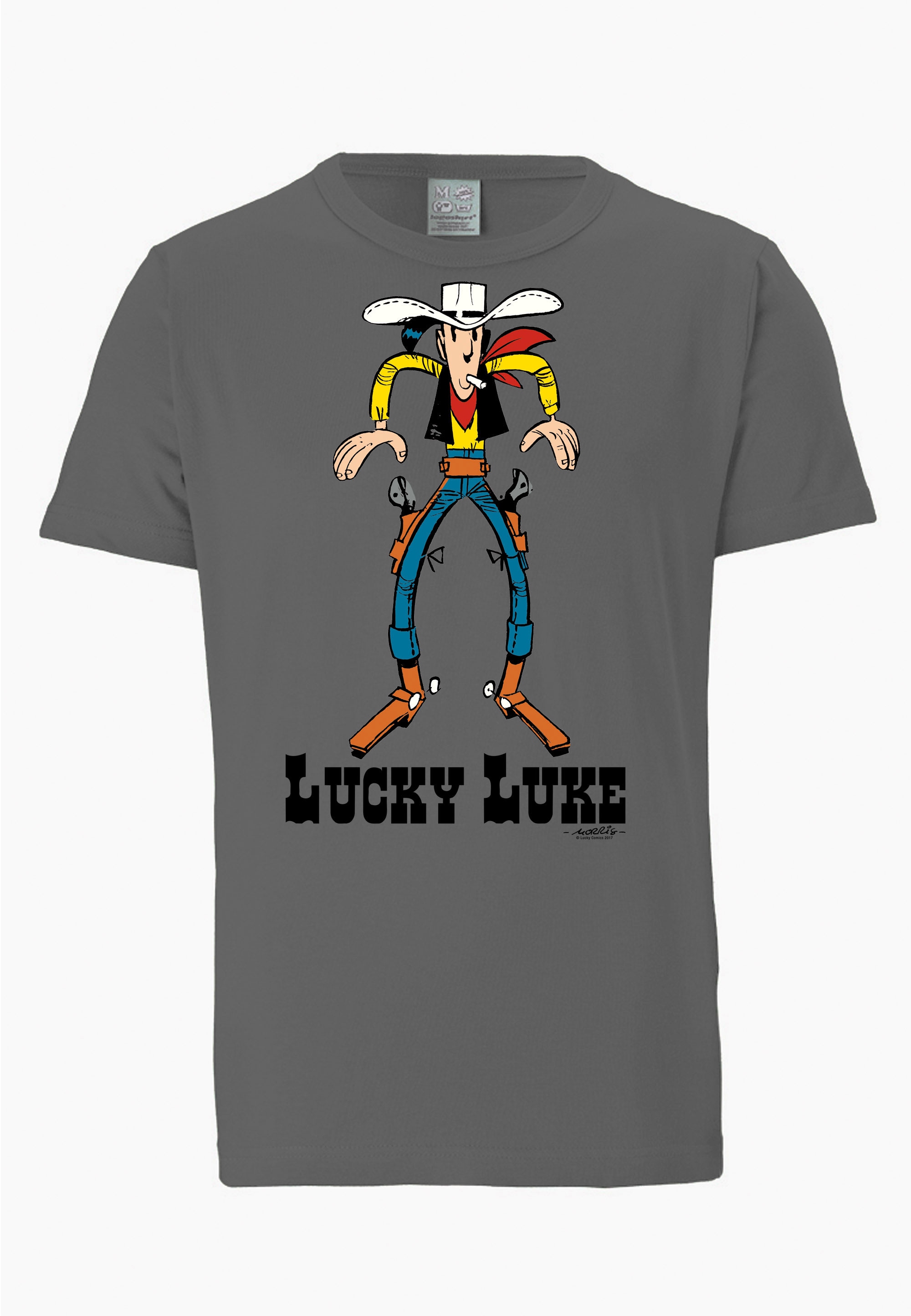 LOGOSHIRT T-Shirt »Lucky Luke«, mit | ▷ angesagtem kaufen Retro-Print BAUR
