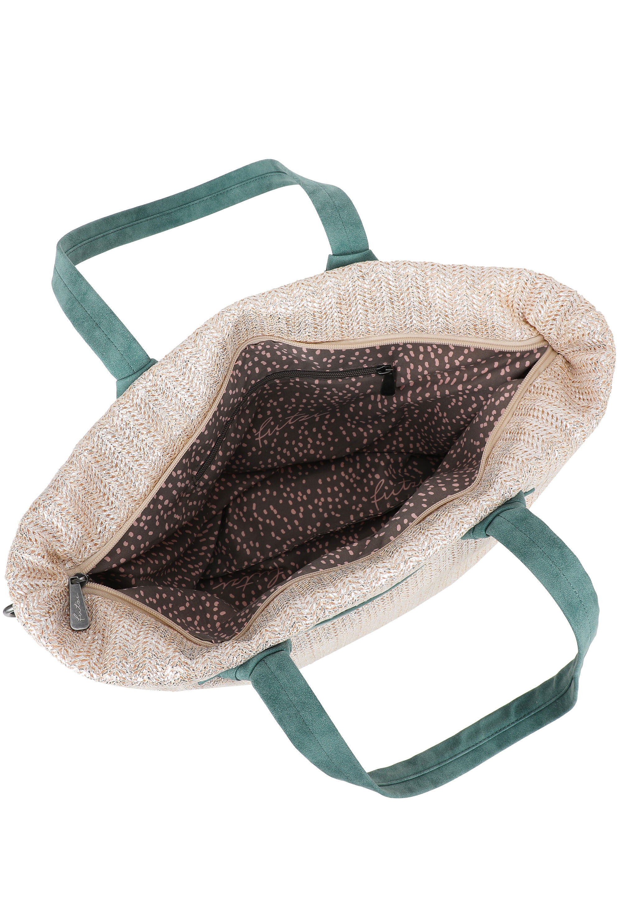 Fritzi aus Preußen Shopper »Cloud Shopper Big Limited Painted Straw« im Bastlook