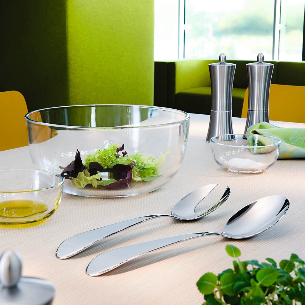 Villeroy & Boch Besteck-Set »Salatbesteck Sereno XXL 29,7 cm silber«