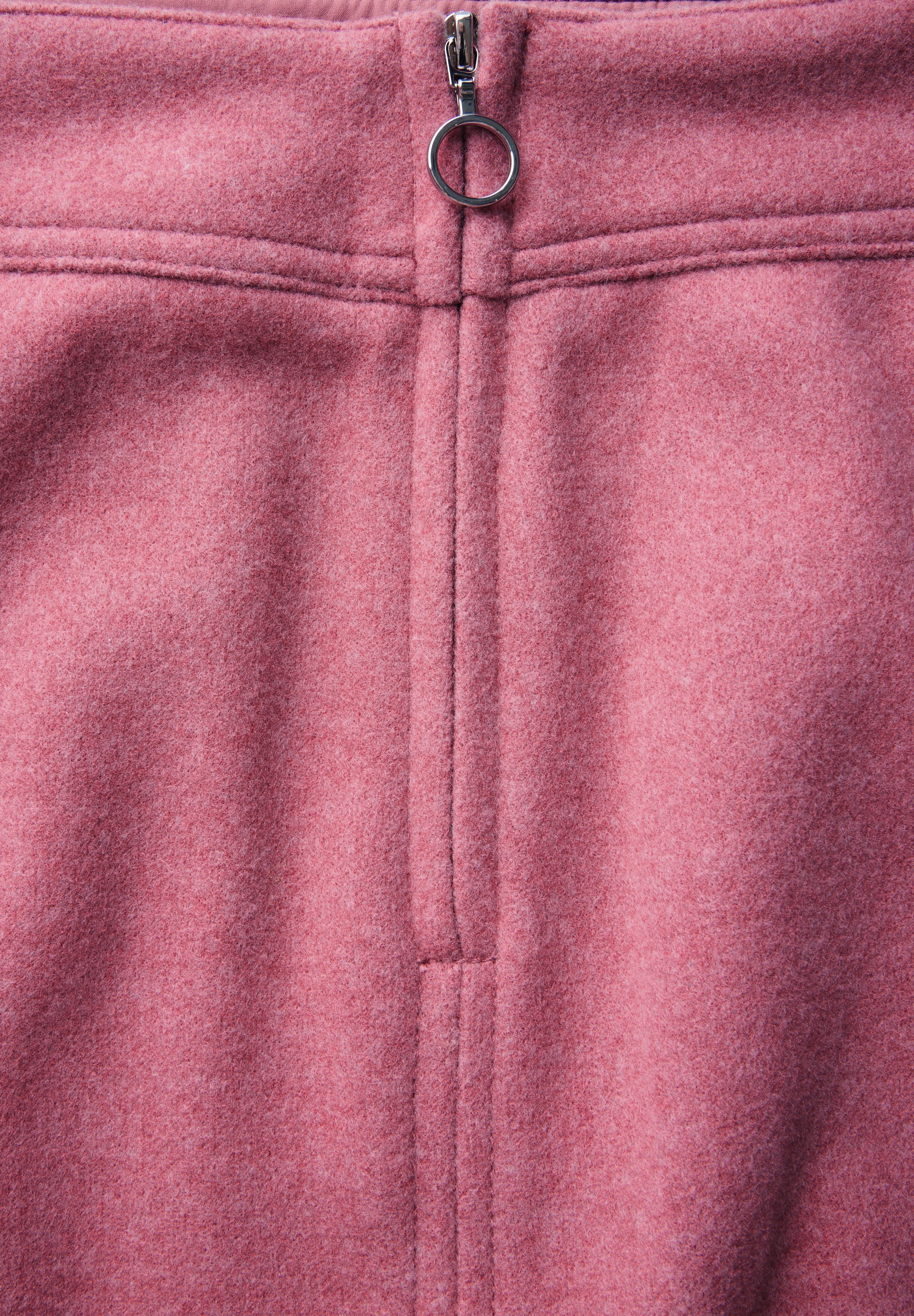 STREET ONE Minirock, große Fronttaschen mit Zipper