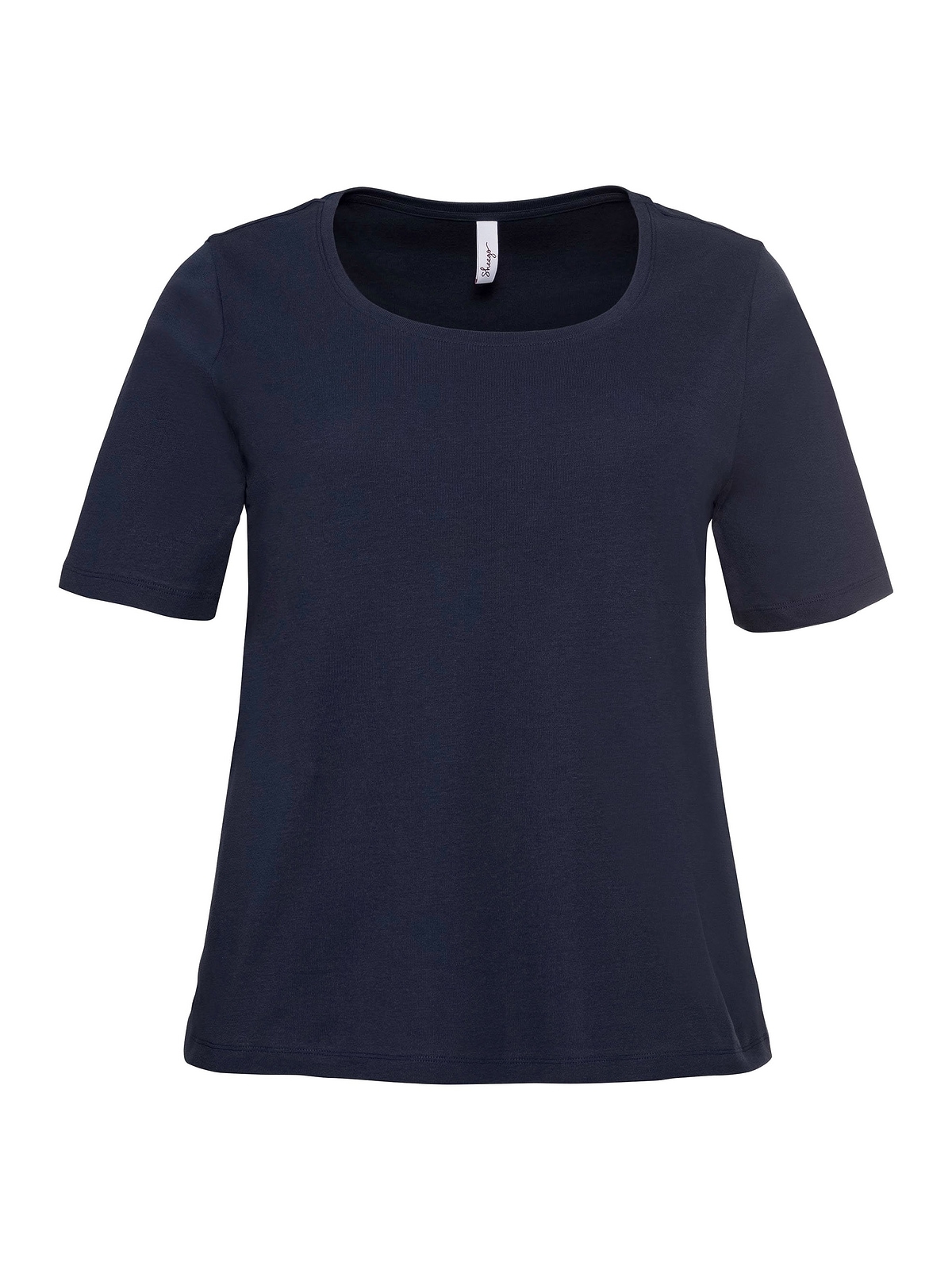 Sheego T-Shirt »Große für reiner aus Größen«, | Baumwolle bestellen BAUR