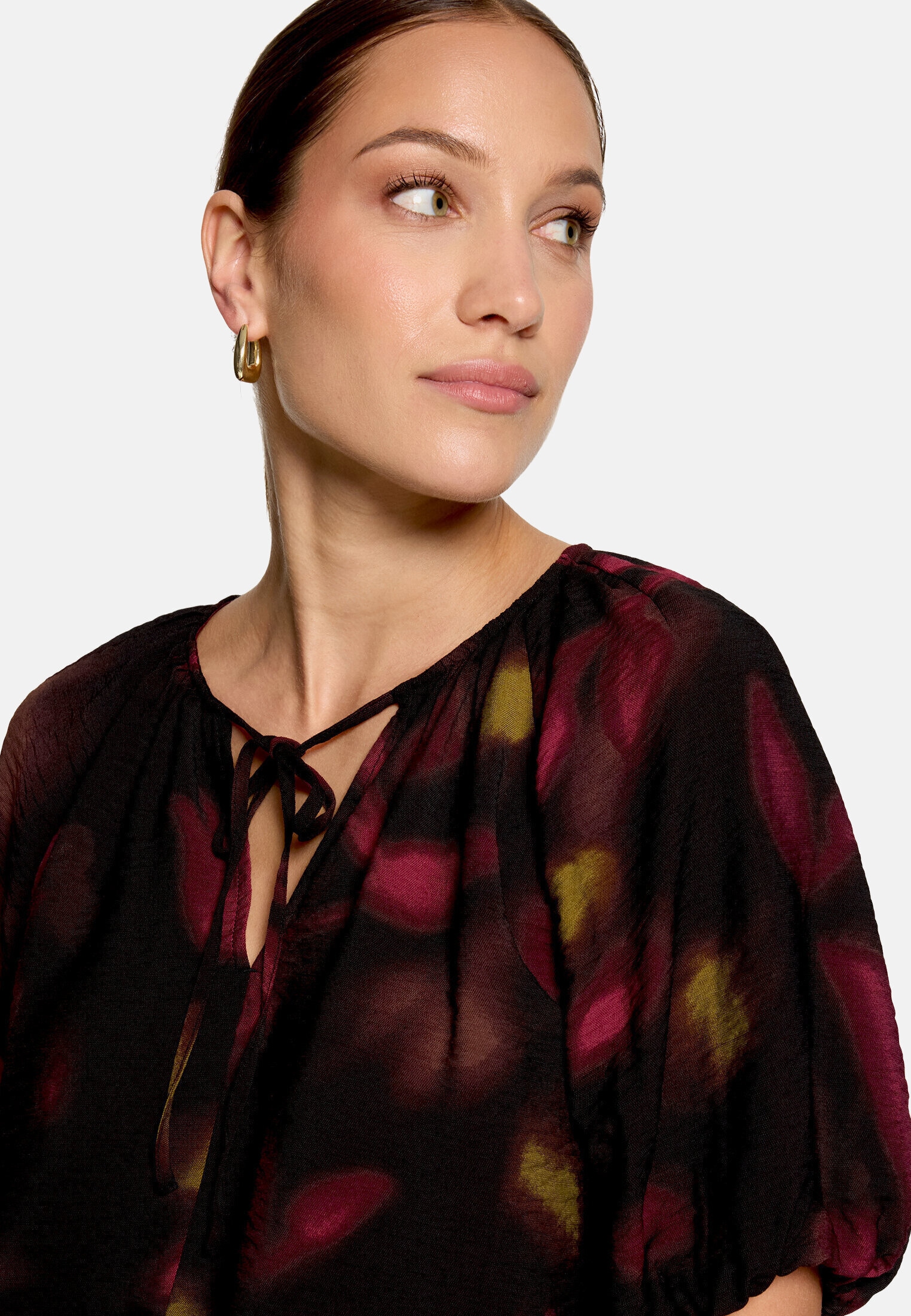Zero Schlupfbluse »Damen mit Blumenprint«