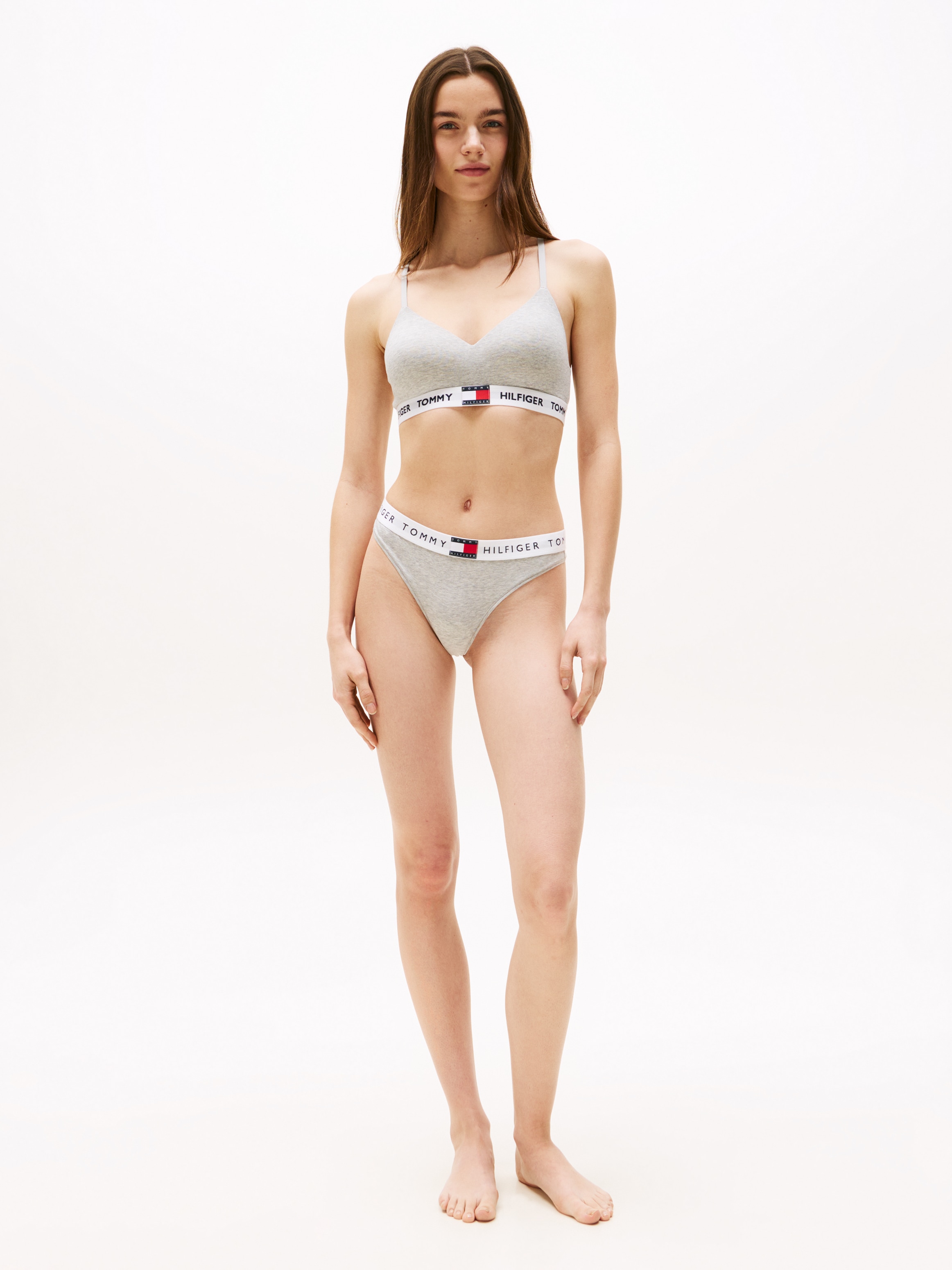Tommy Hilfiger Underwear Bralette-BH »BRALETTE LIFT« mit kontrastfarbenen Details, mit Logoschriftzug