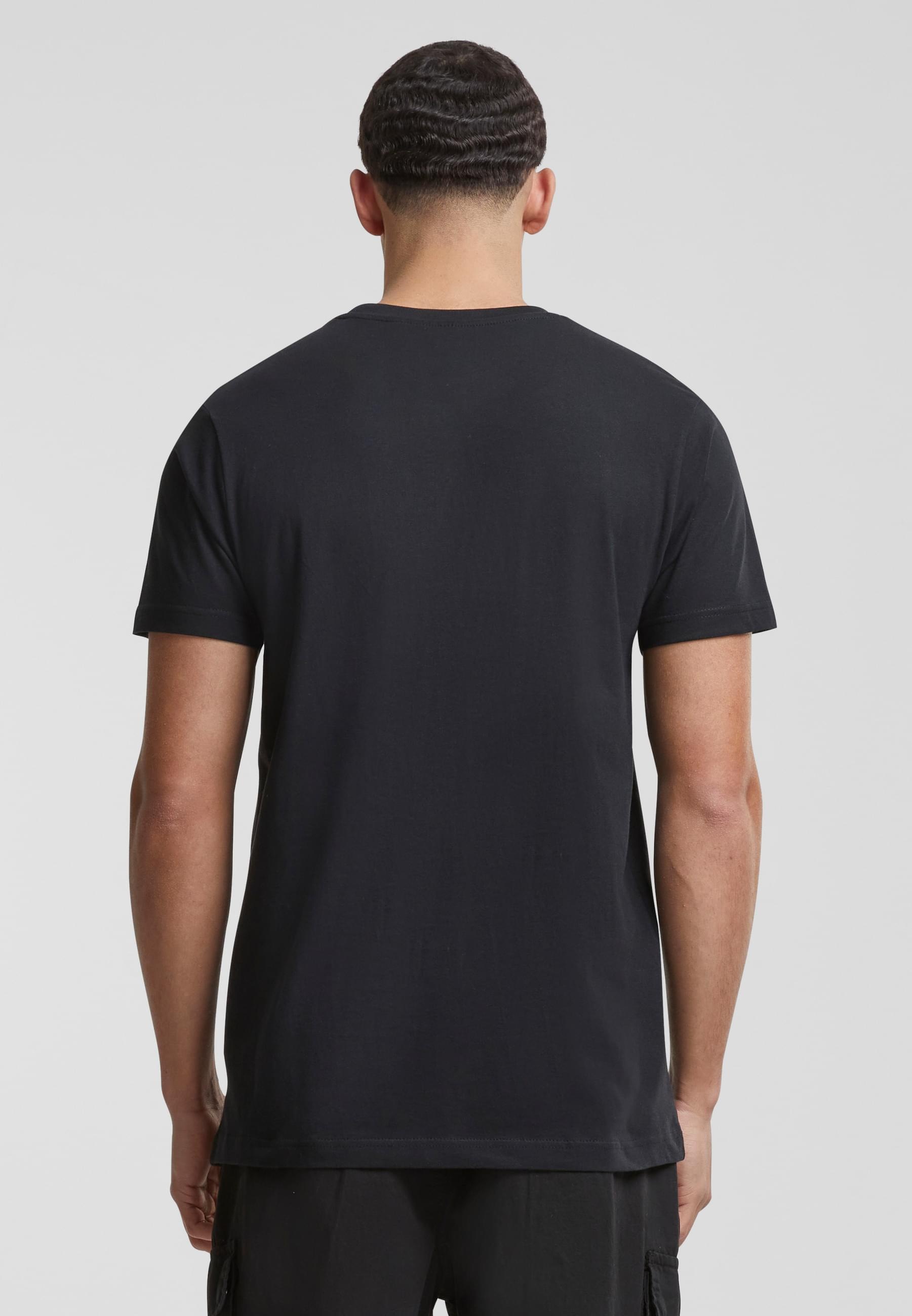 MisterTee Kurzarmshirt »MisterTee Herren NY Patch Tee«, (1 tlg.)
