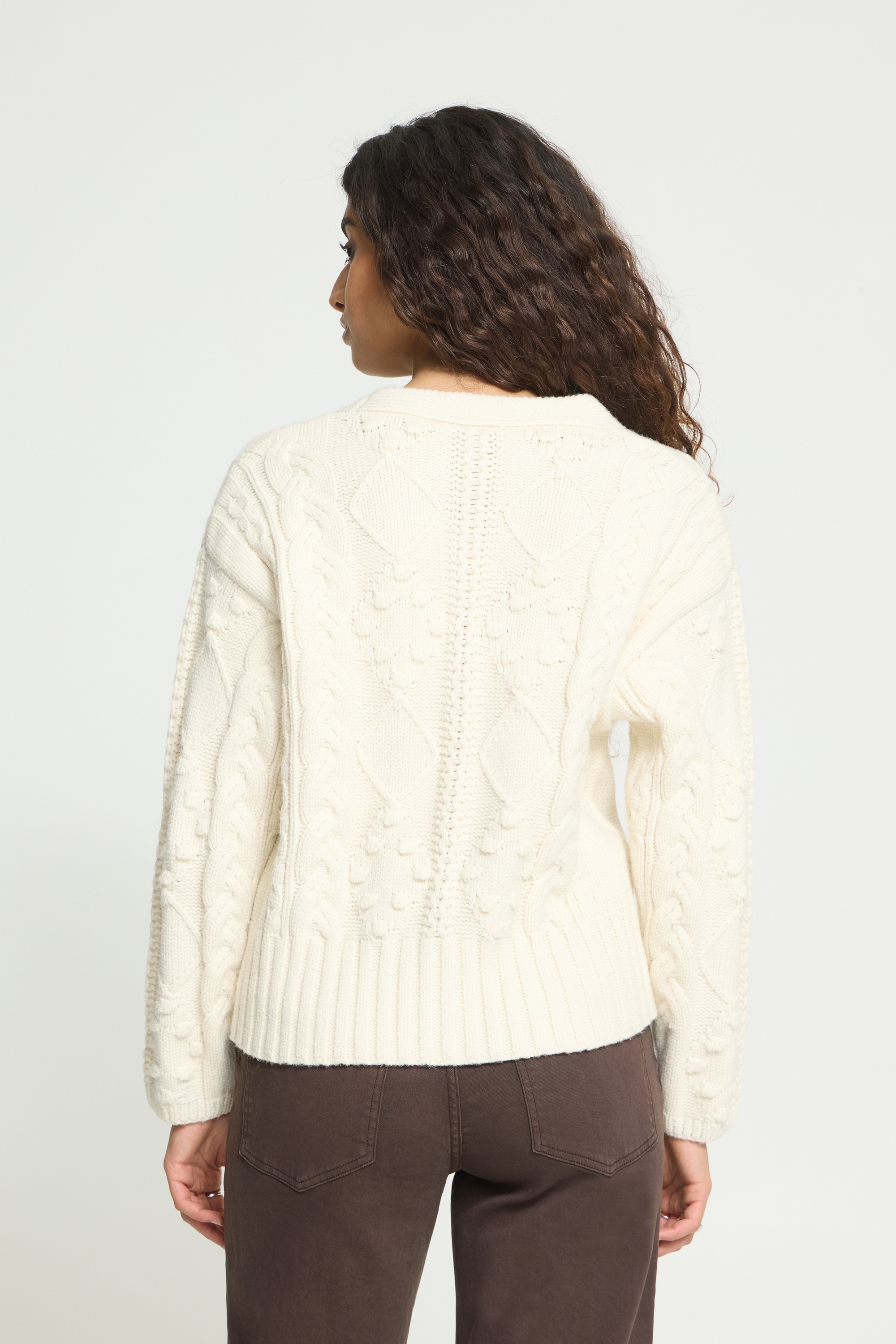 Ichi Strickjacke »Damen Strick-Cardigan langarm IHARPER«