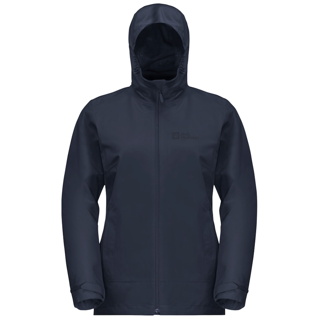 Jack Wolfskin 3-in-1-Funktionsjacke »MOONRISE 3IN1 JKT W«, (2 teilig), mit Kapuze