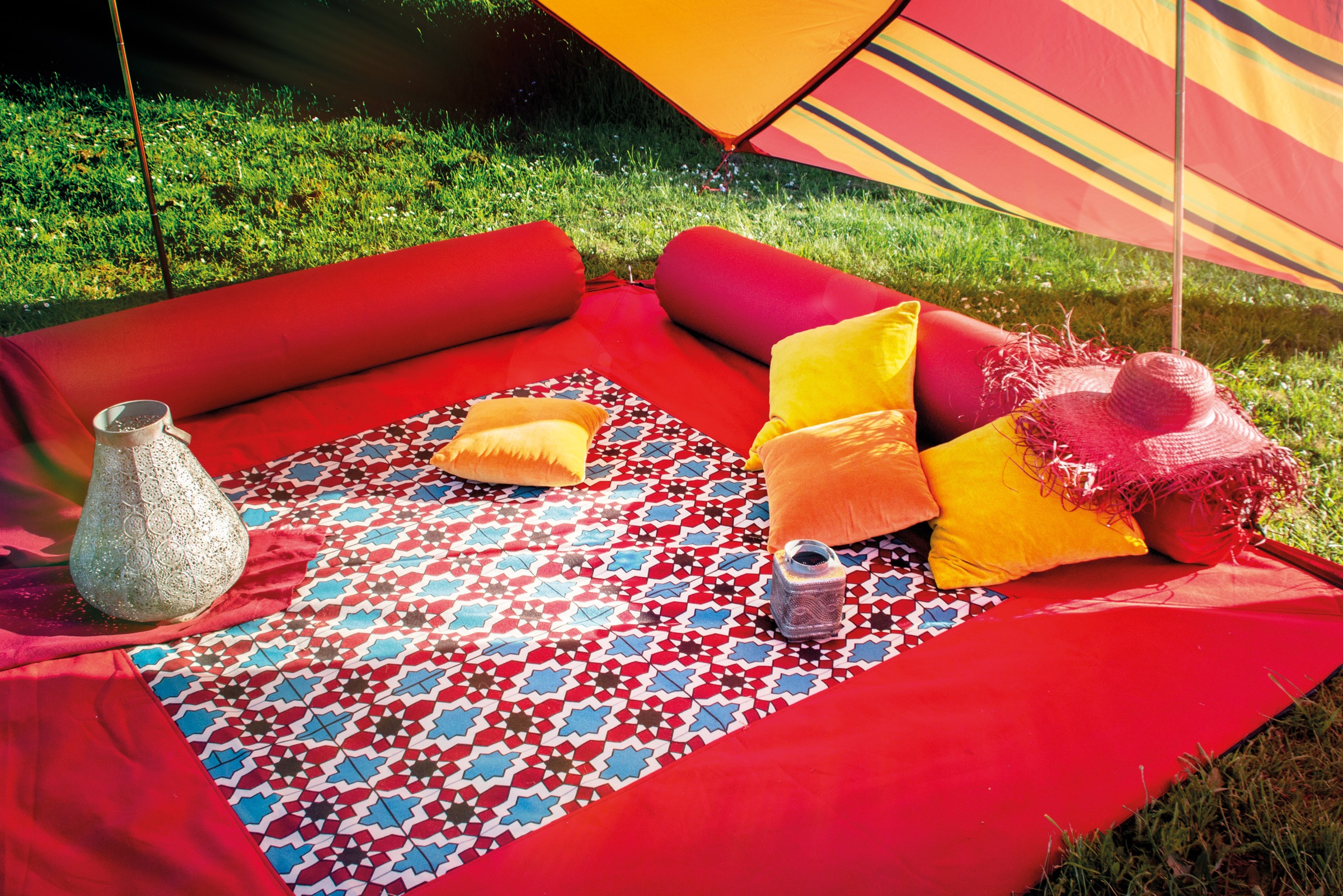 BENT Outdoorteppich »Carpet oriental/ -Caribbean«, rechteckig, PFC frei