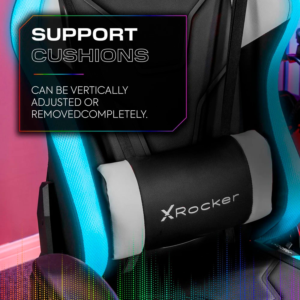 X Rocker Gaming-Stuhl »Agility eSports RGB Neo Motion SYNC™«, Kunstleder, Beleuchtung & App