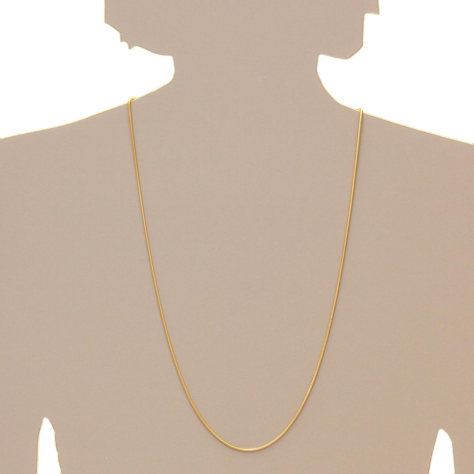 OSTSEE-SCHMUCK Silberkette »- Schlange 1,6 mm - Silber 925/000, vergoldet - ,«