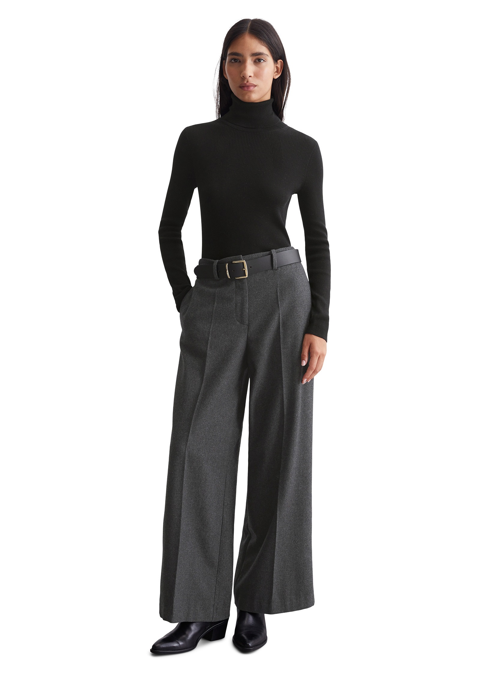 Marc O'Polo Rollkragenpullover »aus Organic Cotton«