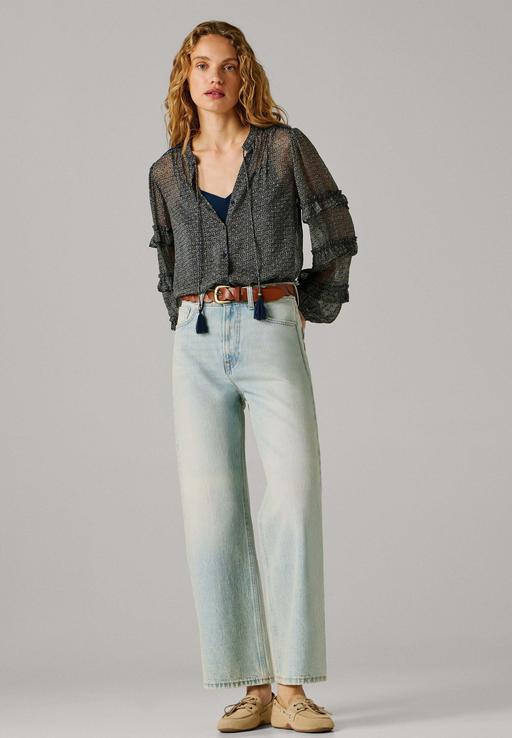 Pepe Jeans Straight-Jeans »straight leg jeans STRAIGHT JEANS UHW LEXA«