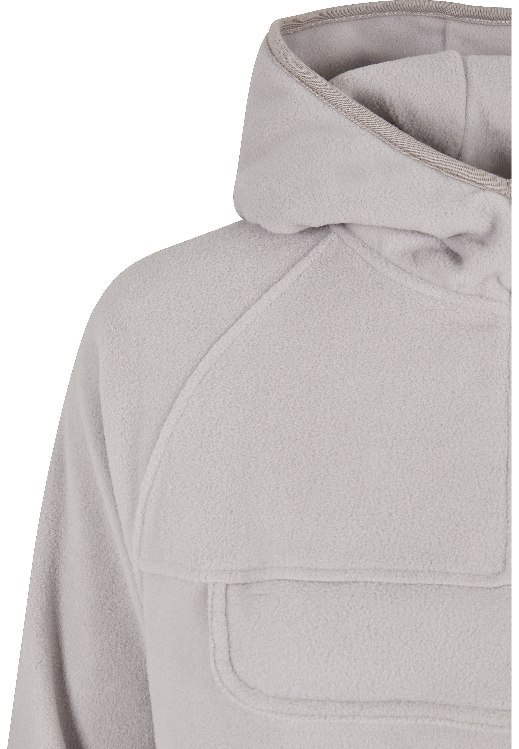 URBAN CLASSICS Kapuzensweatshirt »Urban Classics Damen Ladies Polar Fleece Pull Over Hoody«, 1 Stk.
